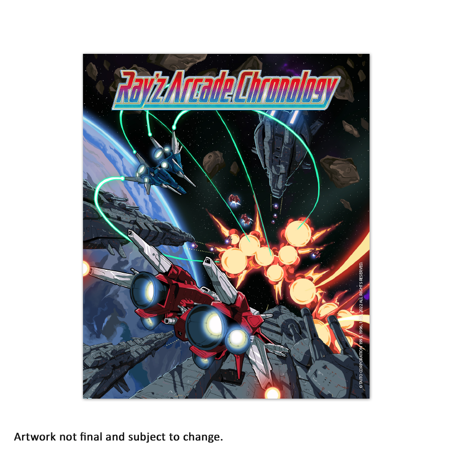 strictly-limited-ray-z-arcade-chronology-art-card-alu-14x17 image 1