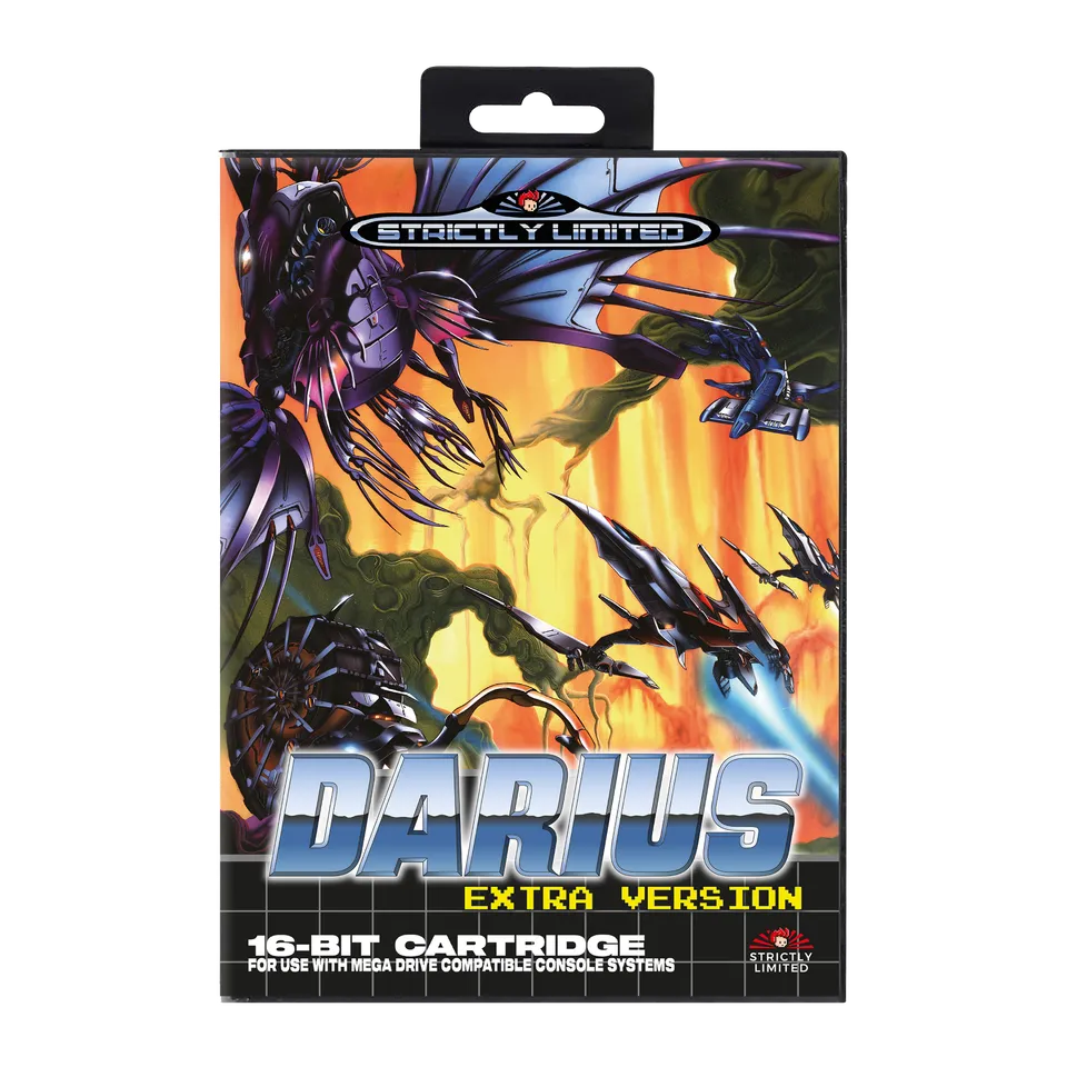 strictly-limited-games-darius-extra-version-mega-drive-modul image 1
