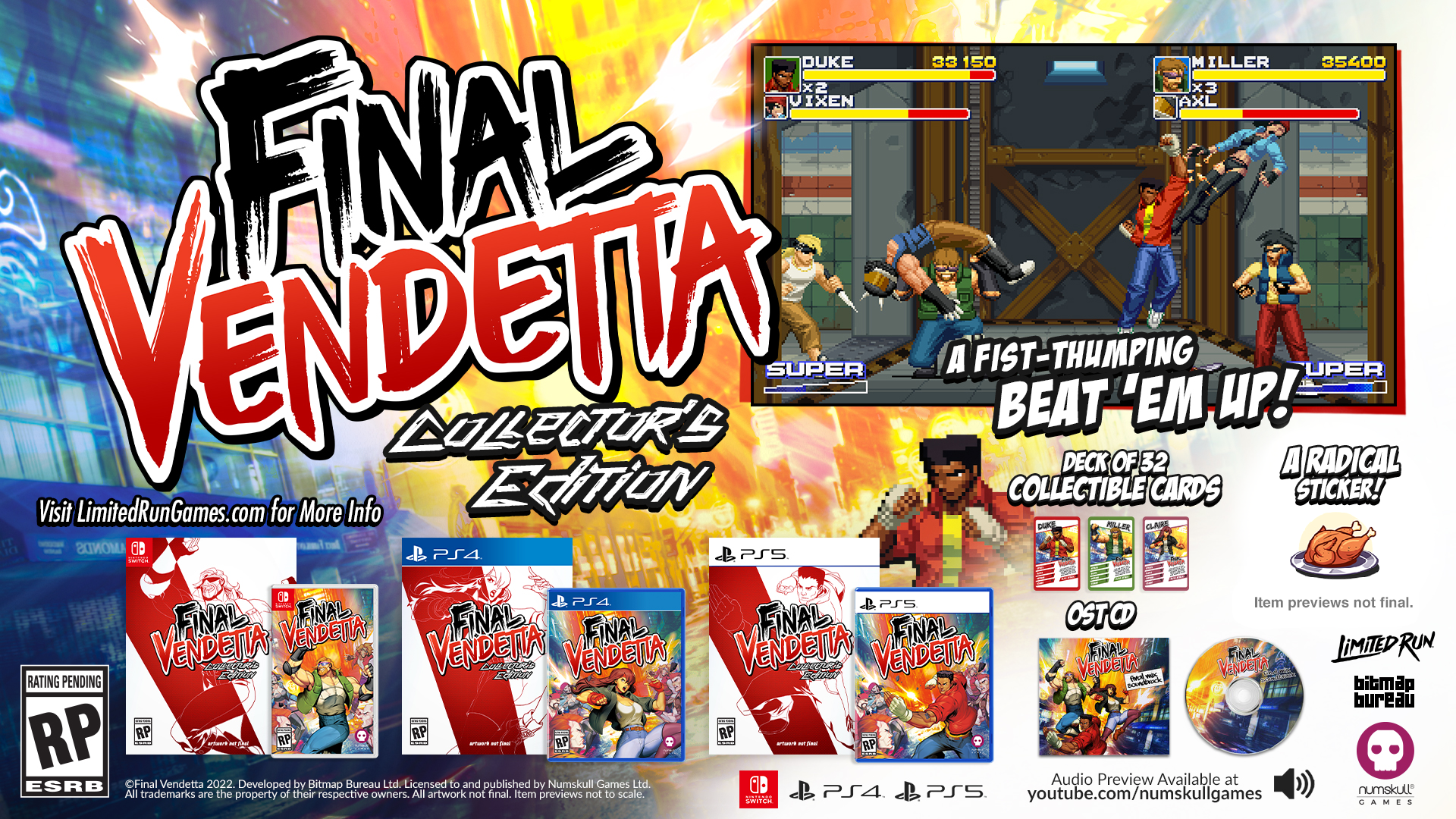 limited-run-final-vendetta-collector-s-edition-ps5-spiel-sammler-edition image 3