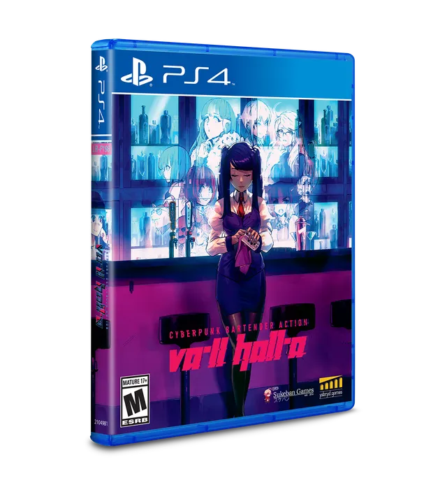 limited-run-314-va-11-hall-a-ps4-spiel-visual-novel-cyberpunk image 1