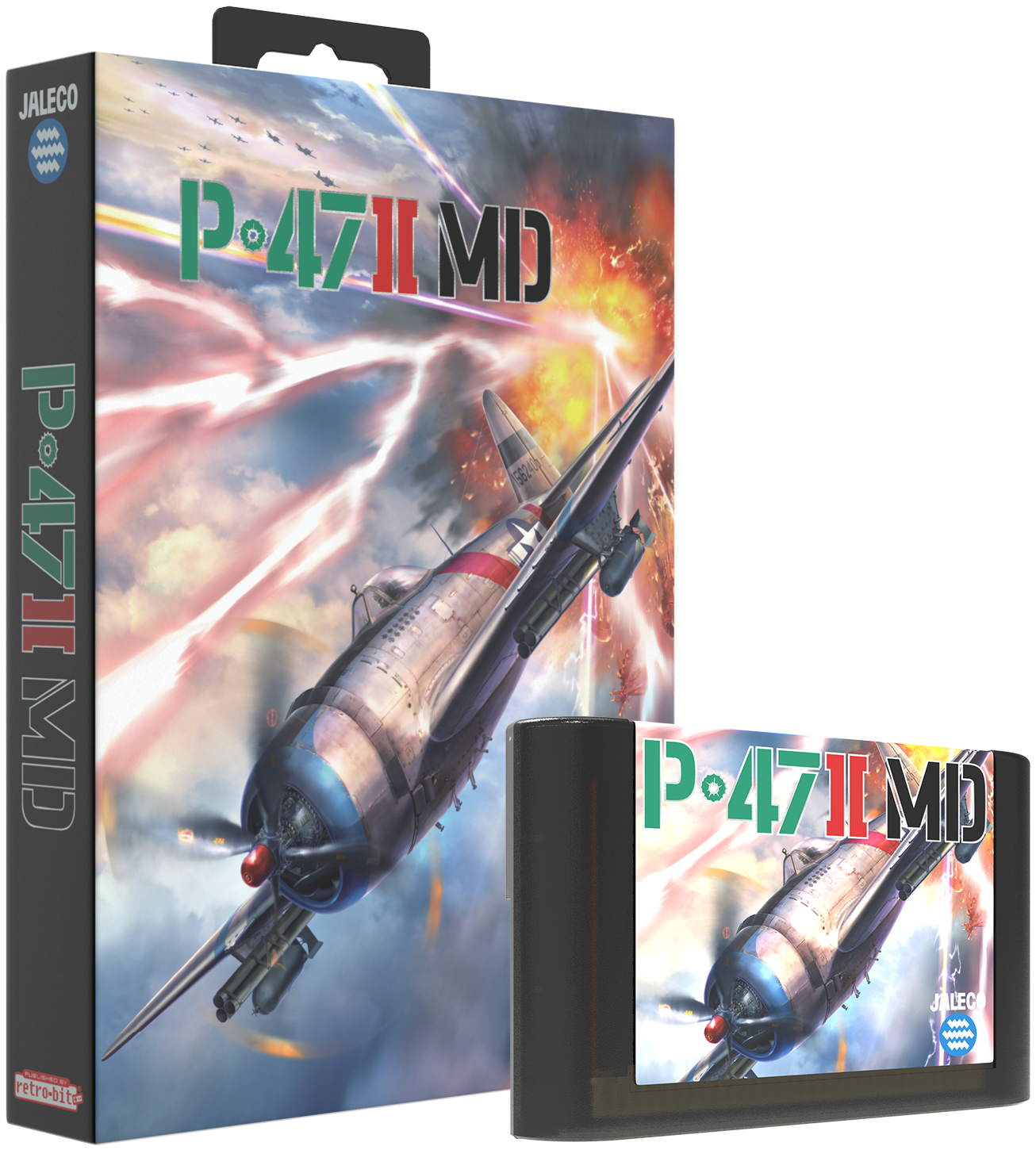 limited-run-p-47-ii-md-genesis-cartridge-collector-s-edition image 1