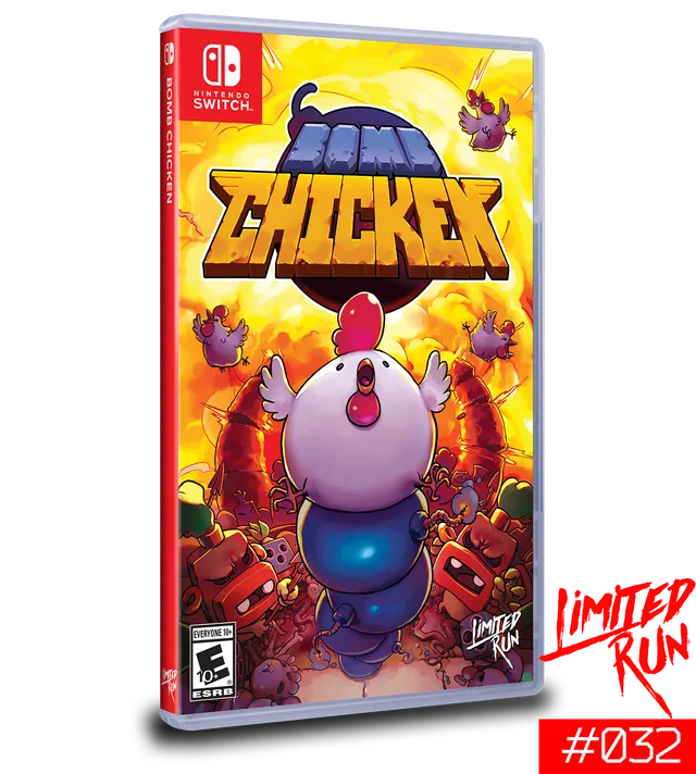 limited-run-games-bomb-chicken-32-switch-spiel-standard-edition image 1