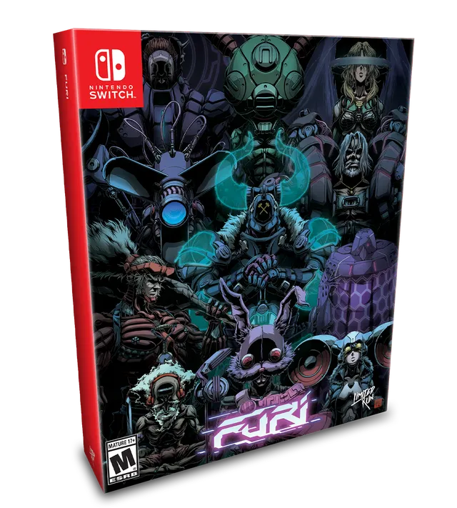 limited-run-games-furi-14-switch-collector-s-steelbook-soundtrack image 1
