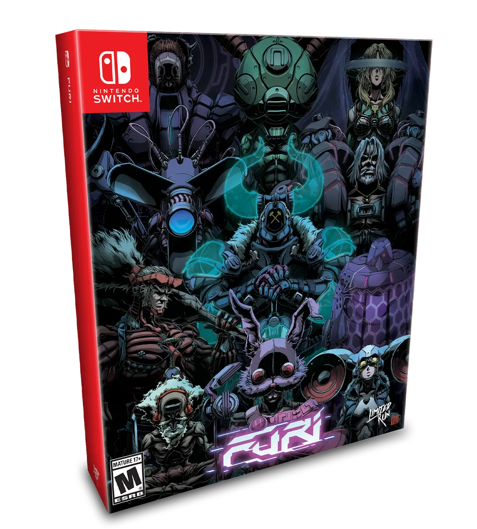 limited-run-games-furi-14-switch-collector-s-steelbook-soundtrack image 1