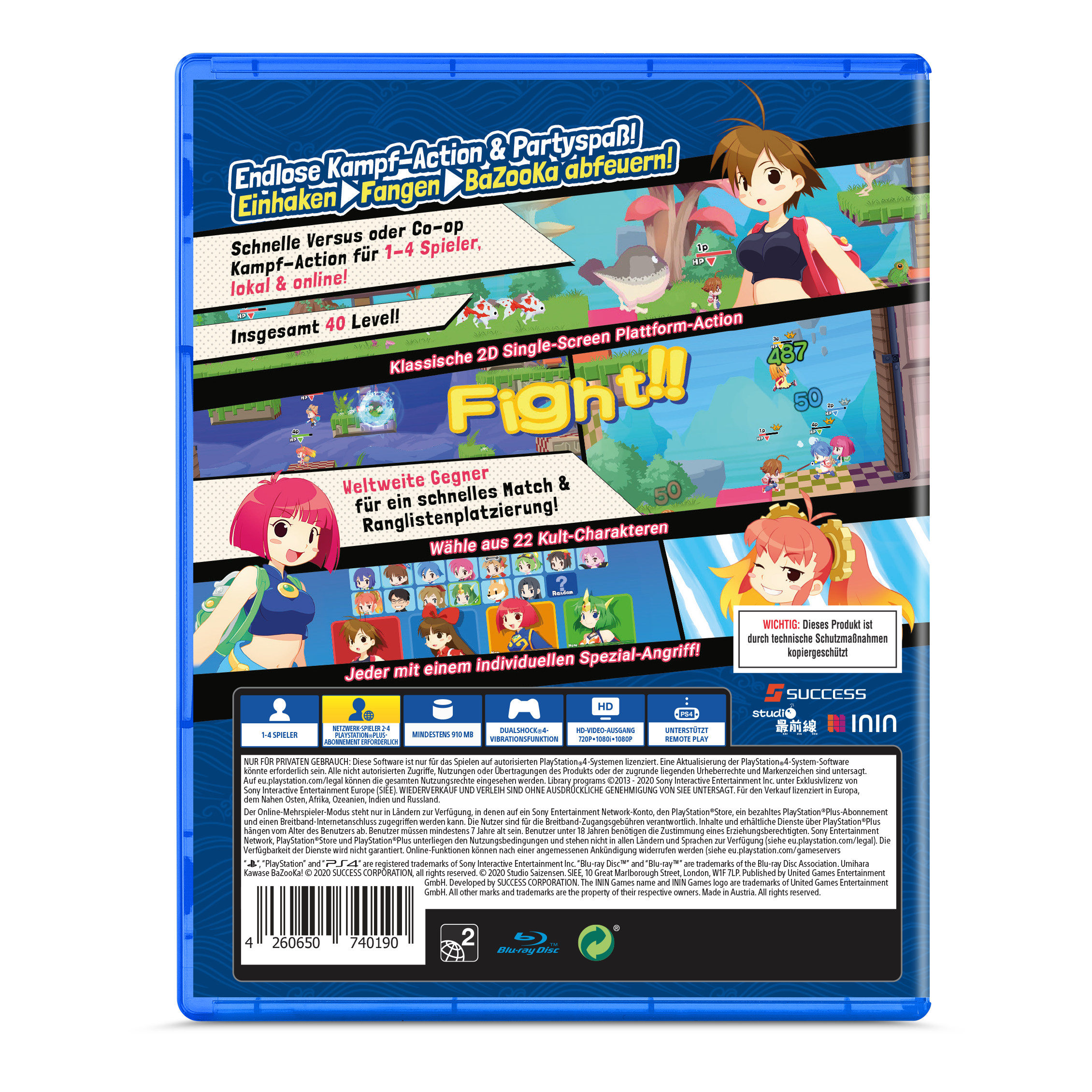 umihara-kawase-bazooka-ps4-spiel-deutsche-version-standard image 2