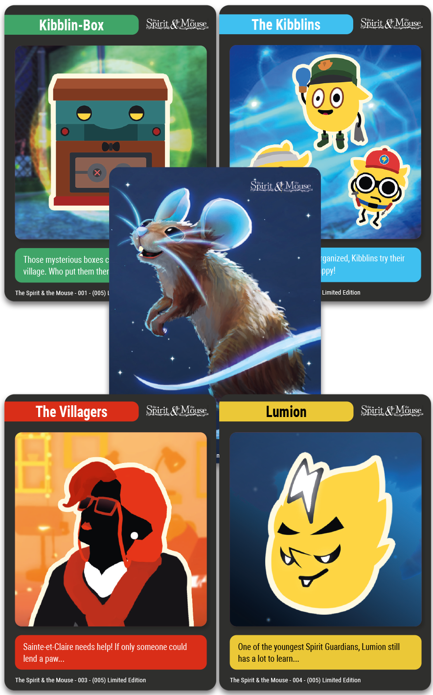 super-rare-games-tc-89-spirit-the-mouse-sammelkarten-booster-3-karten-shiny image 1