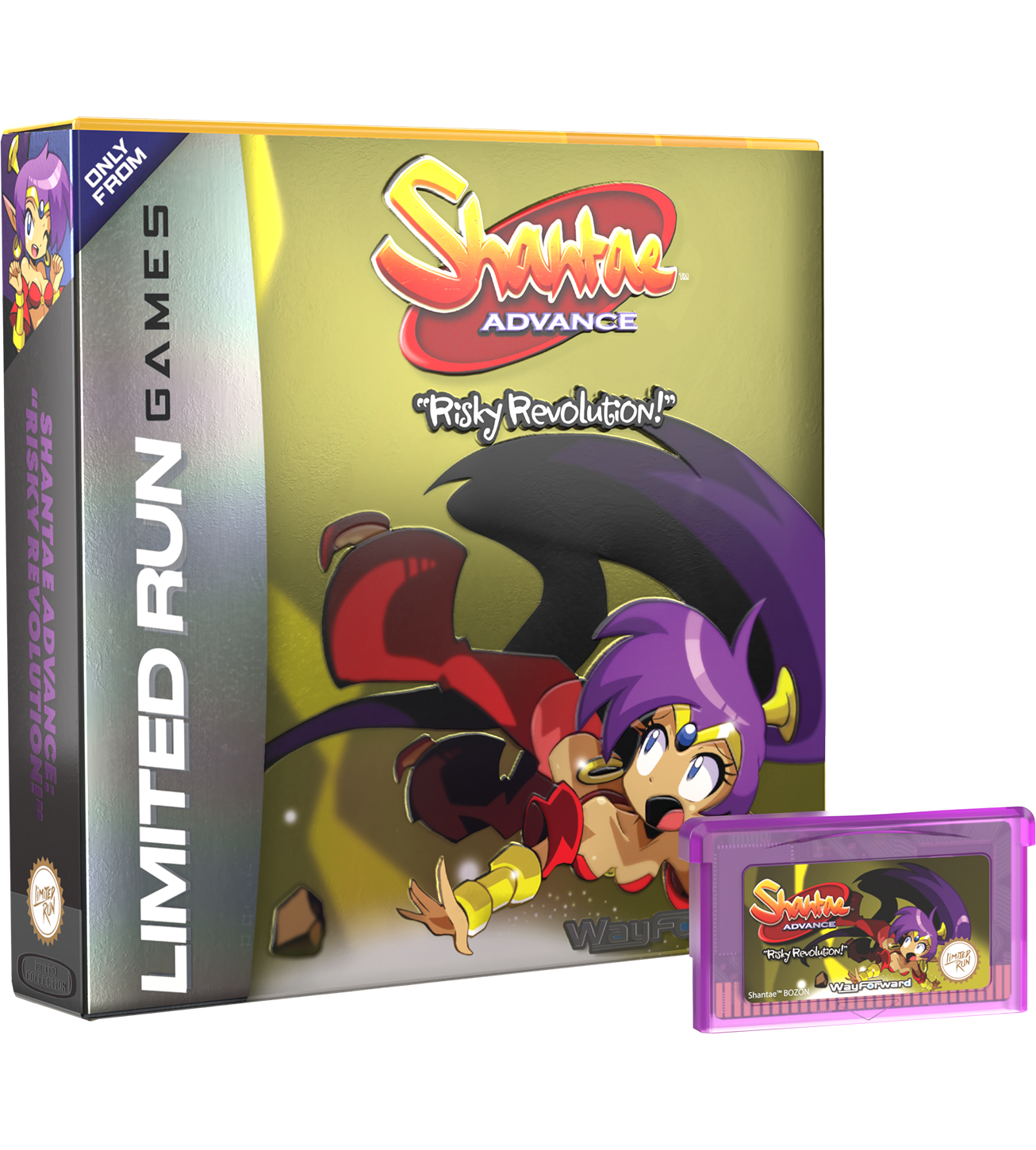 limited-run-shantae-advance-risky-revolution-gba-modul-spiel image 1