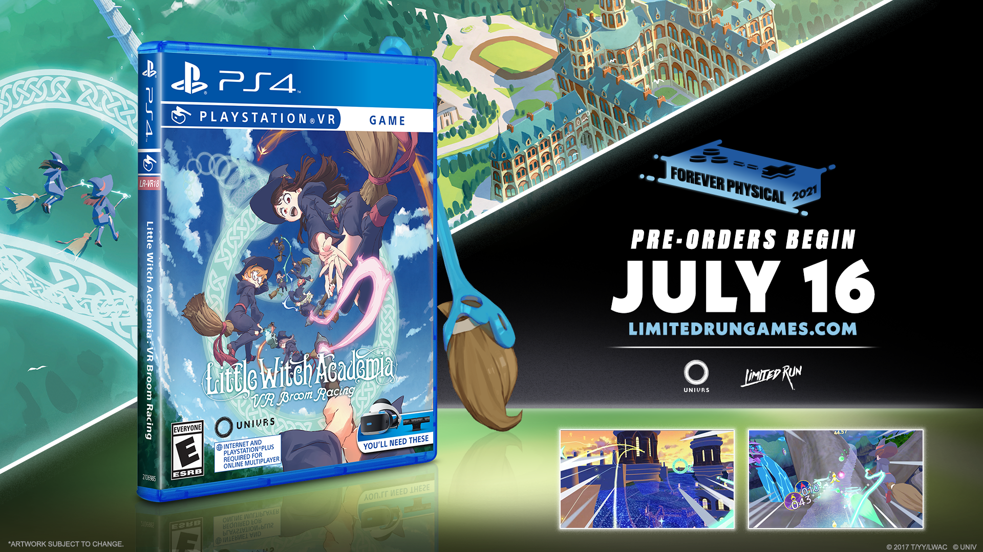 limited-run-415-little-witch-academia-vr-broom-racing-ps4-spiel-standard image 3