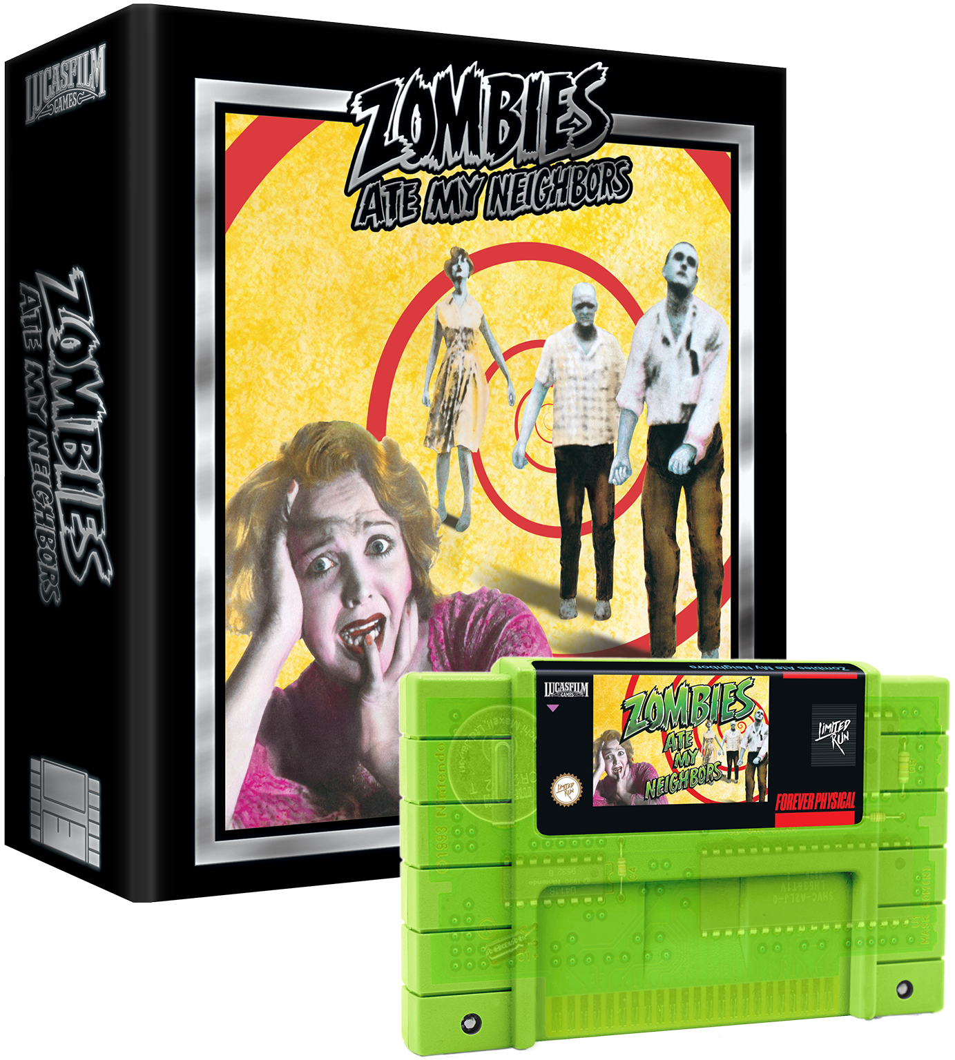 limited-run-zombies-ate-my-neighbors-premium-edition-snes-modul-grau image 1