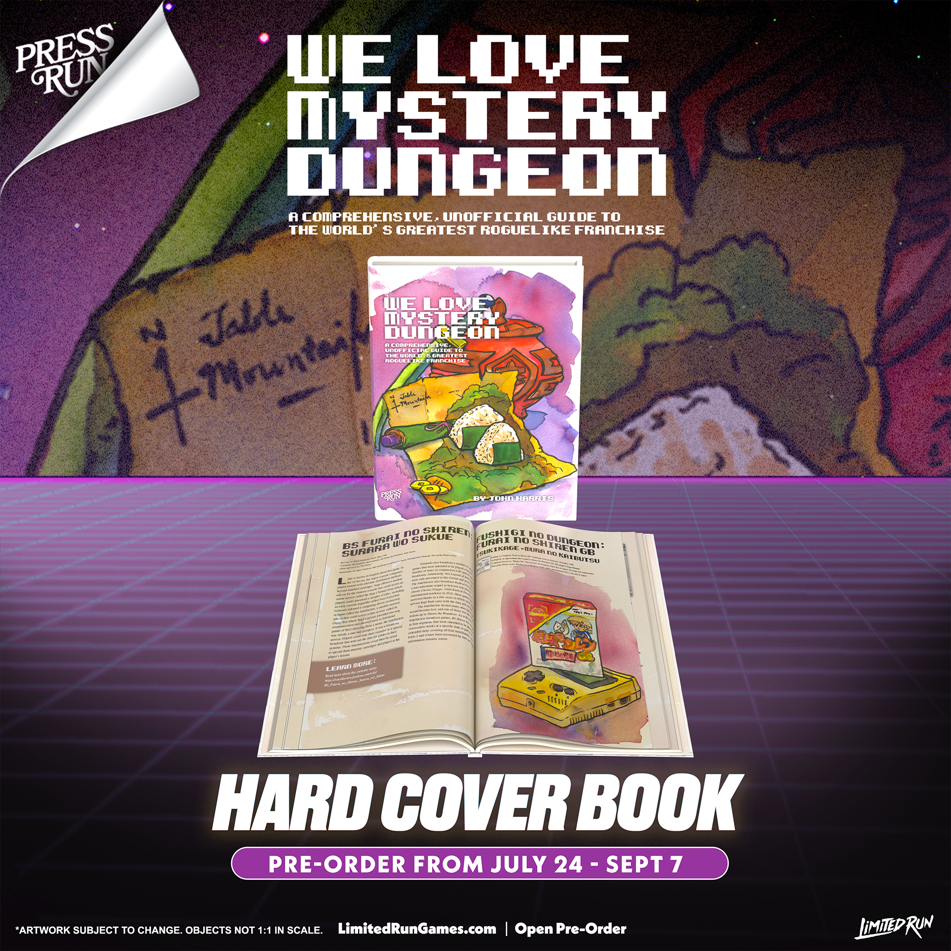 limited-run-we-love-mystery-dungeon-buch-hardcover-roguelike image 2