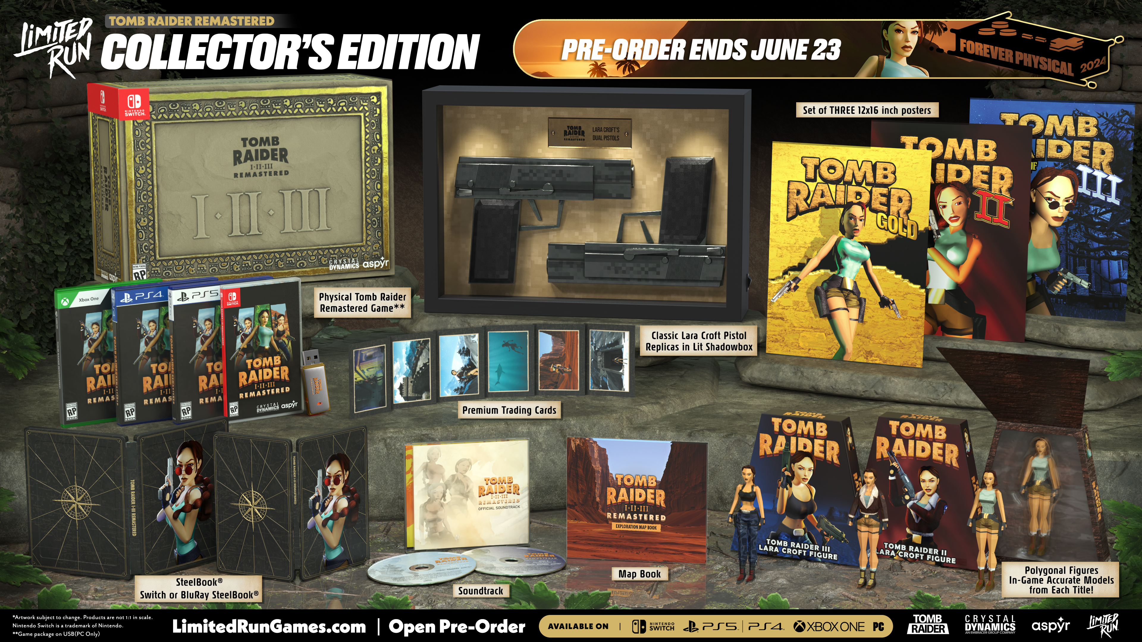 limited-run-tomb-raider-i-iii-remastered-switch-collector-s-edition image 3