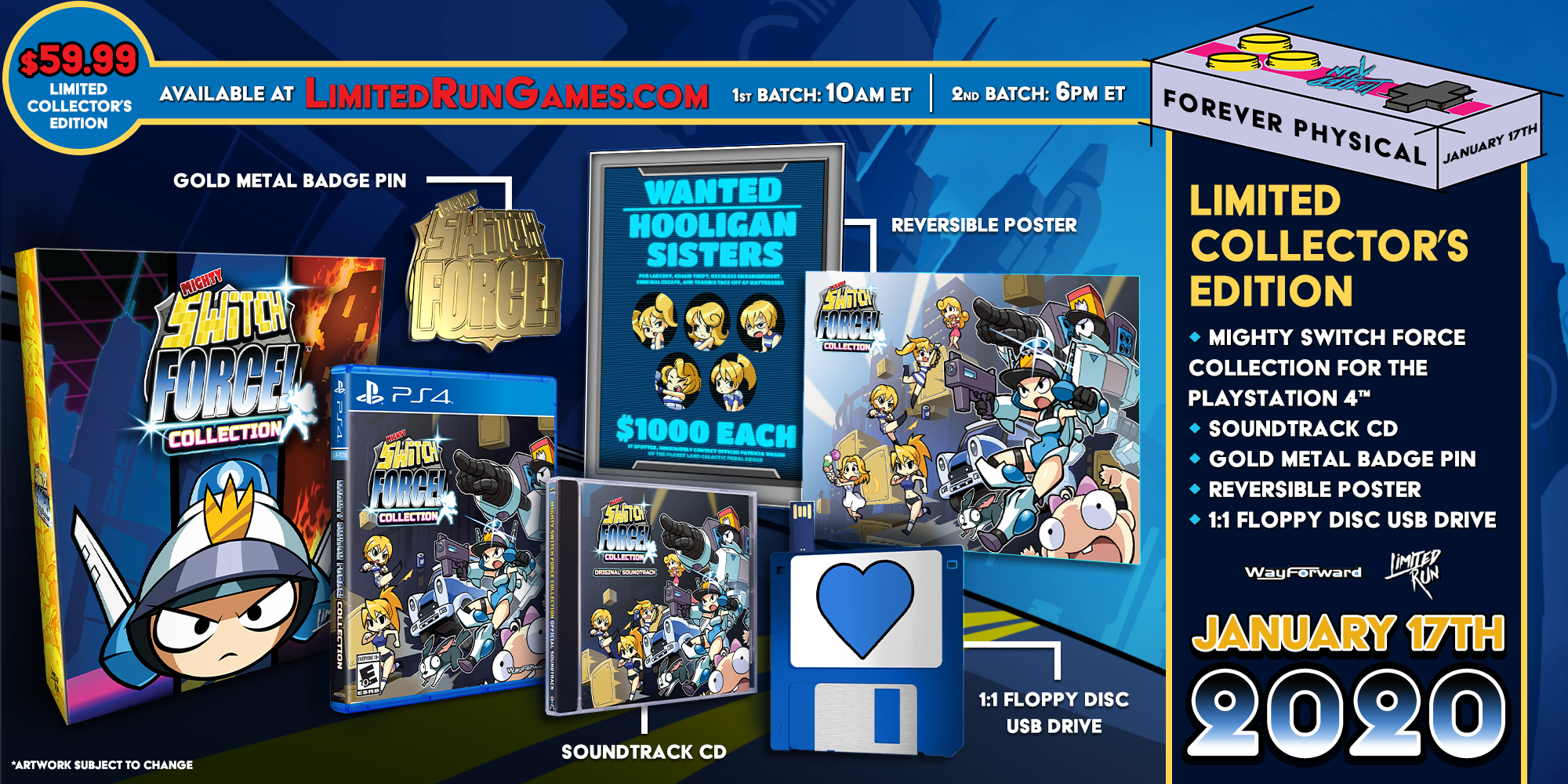 limited-run-mighty-switch-force-collection-collector-s-edition-ps4-spiel image 2