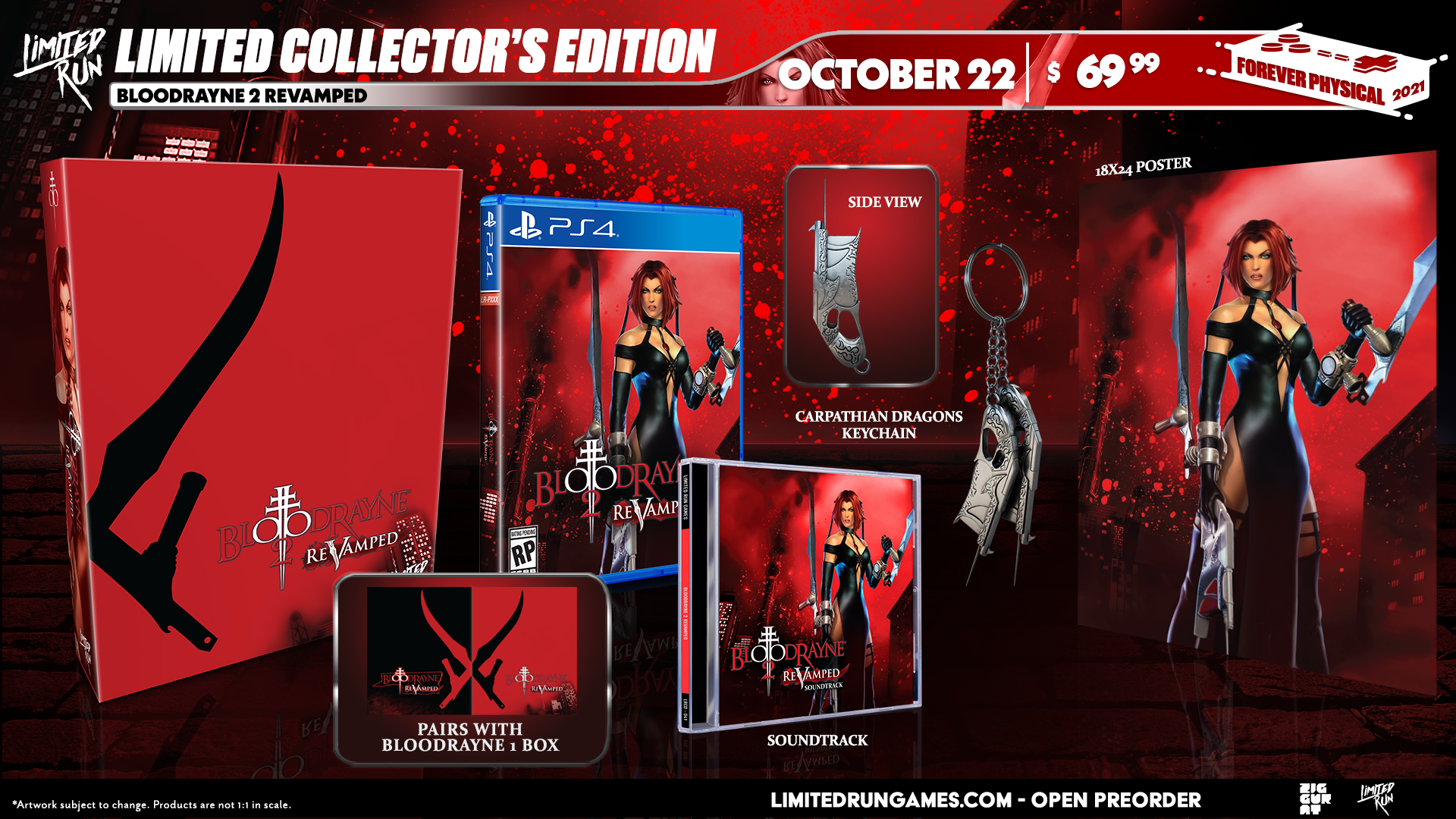 limited-run-bloodrayne-2-revamped-ps4-spiel-collector-s-edition image 2