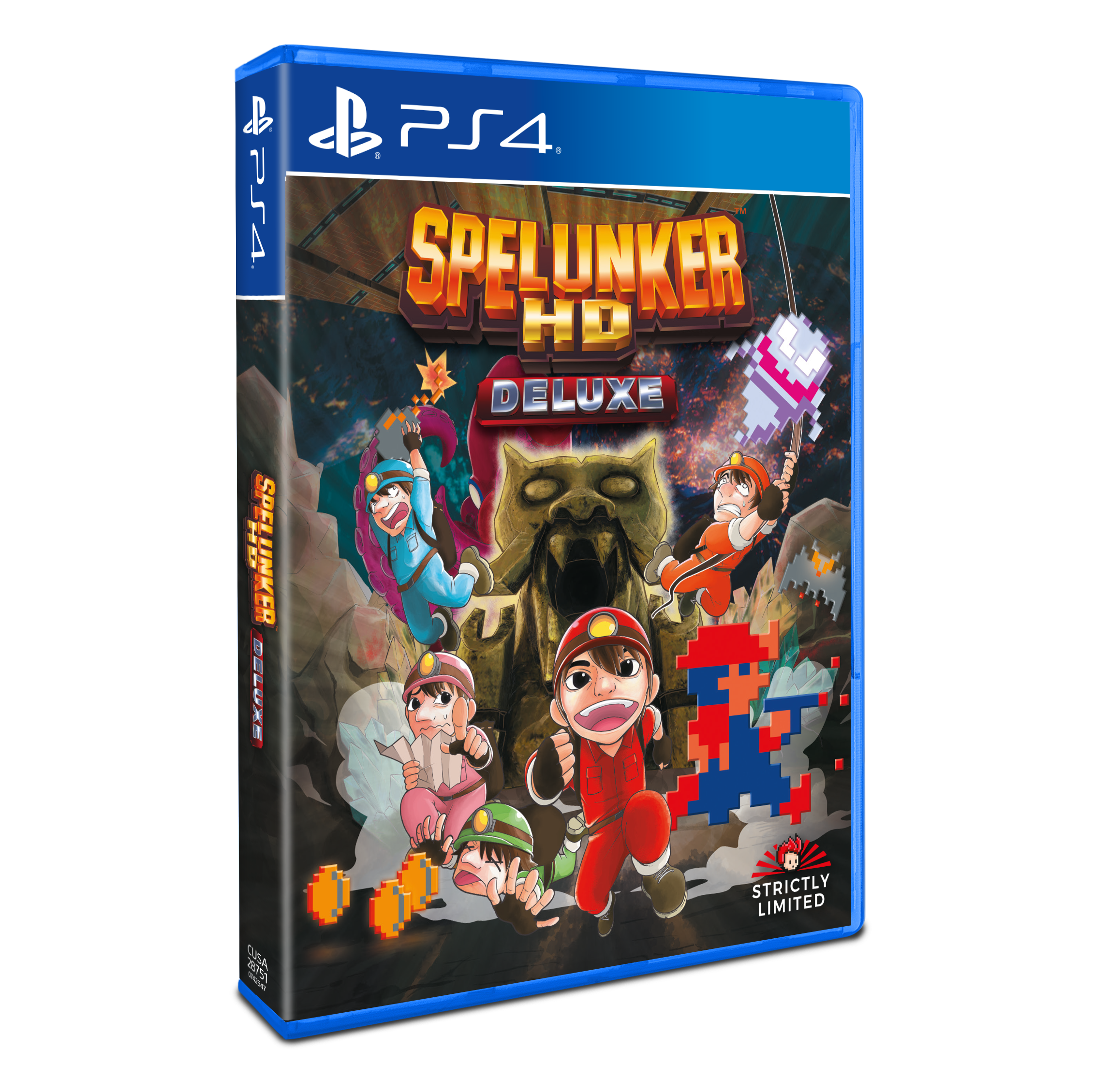 strictly-limited-spelunker-hd-deluxe-ps4-spiel-deluxe-edition image 2