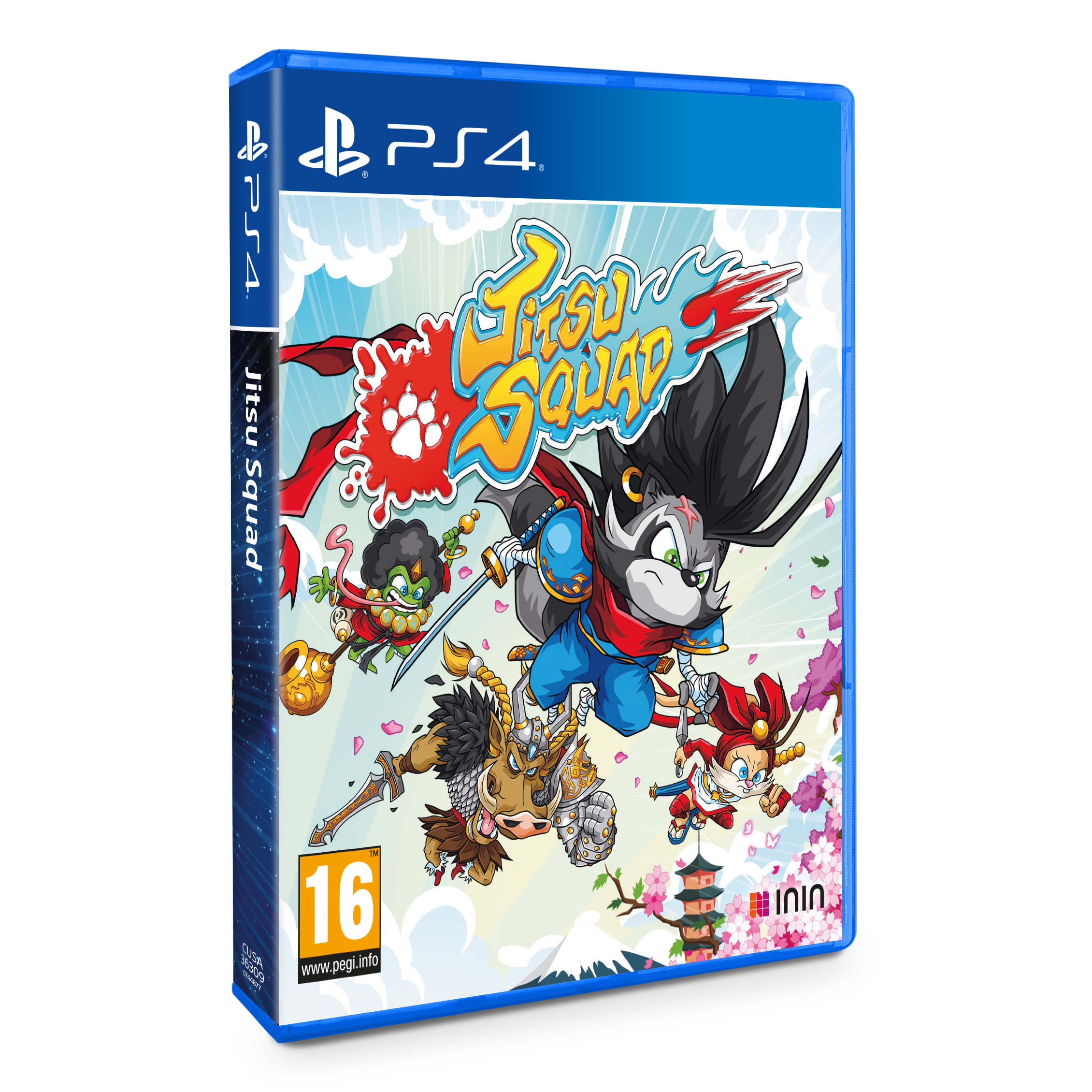 jitsu-squad-ps4-spiel-beat-em-up-standard-edition-4-spieler-co-op image 1