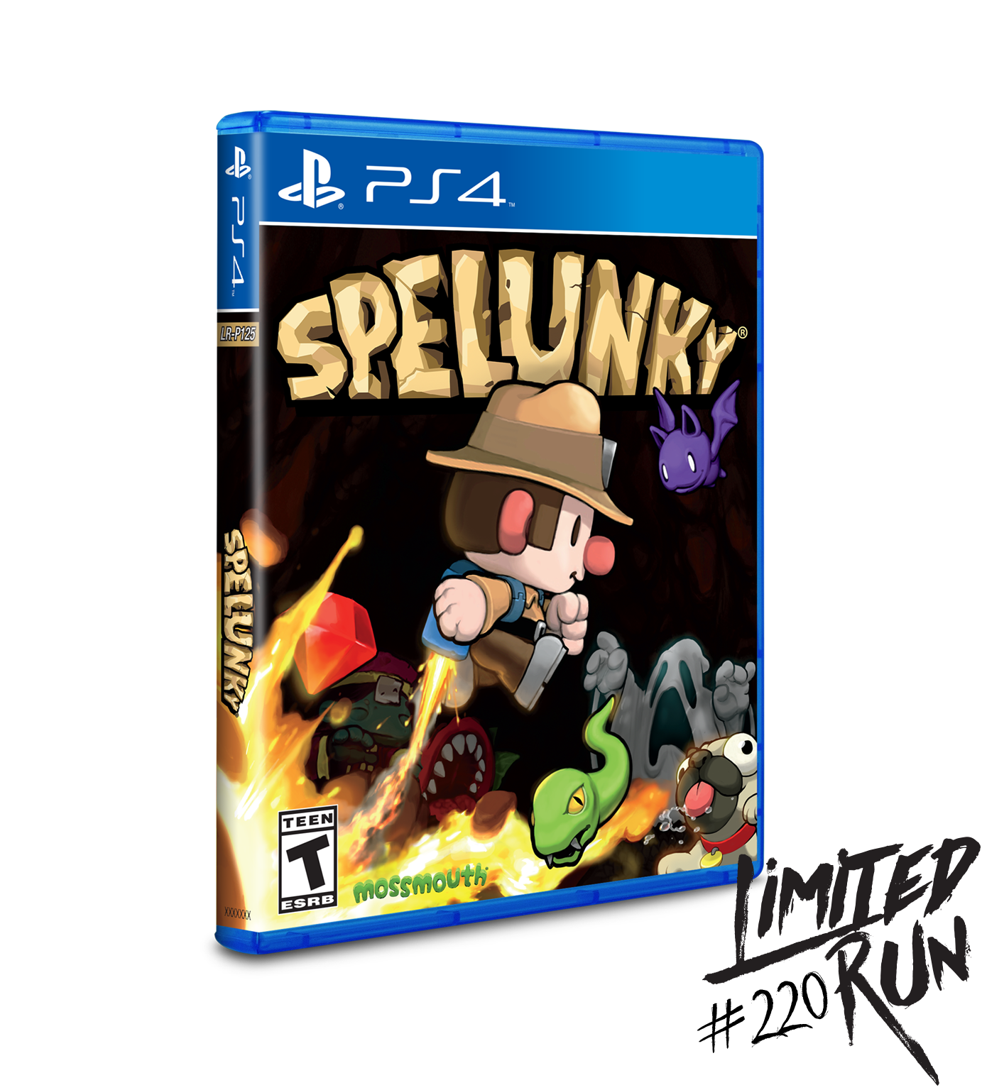 limited-run-220-spelunky-ps4-spiel-disc-roguelike-limitiert image 1