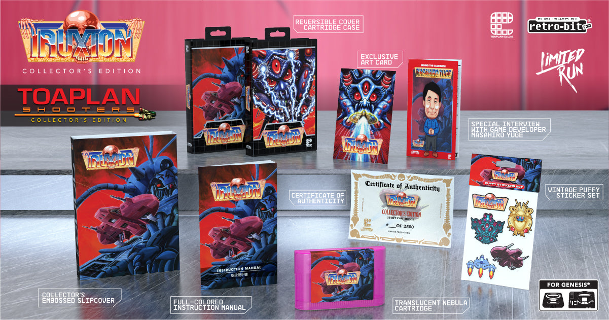 limited-run-truxton-sega-genesis-modul-retro-shooter-sammler image 3