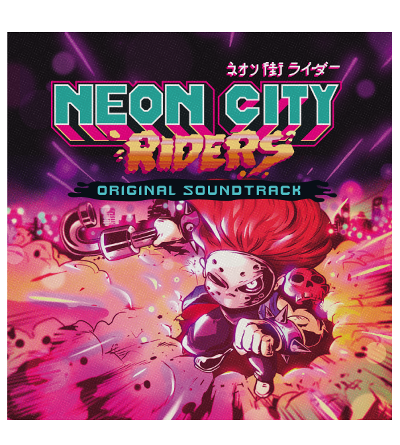 limited-run-neon-city-riders-2lp-vinyl-soundtrack-limitiert image 1