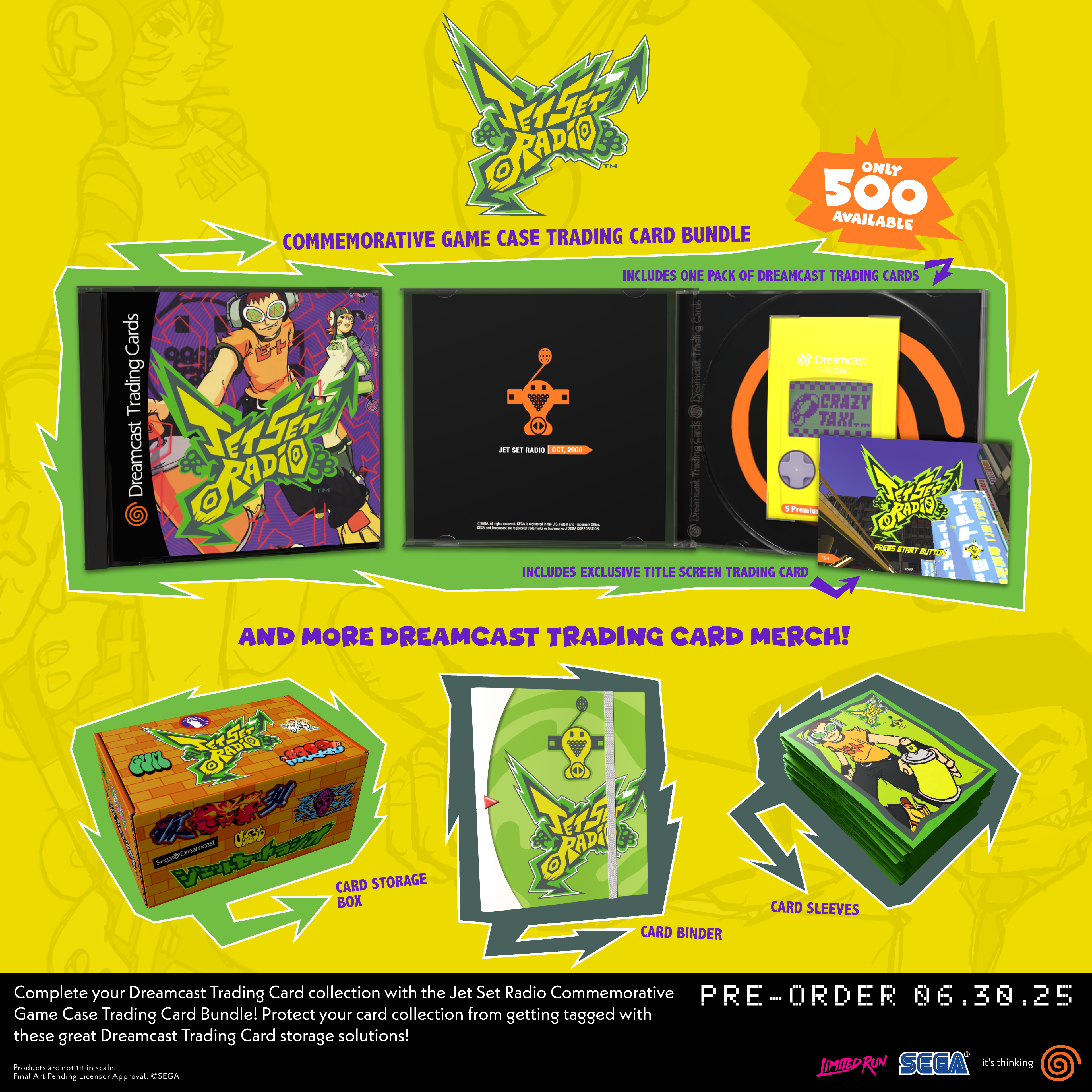 limited-run-jet-set-radio-trading-cards-bundle-case image 2