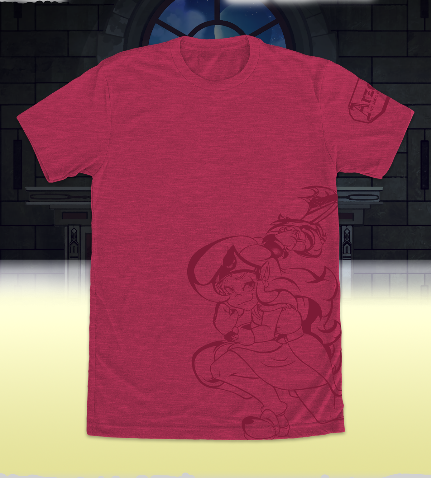 limited-run-arzette-the-jewel-of-faramore-t-shirt-gr-e-l image 2