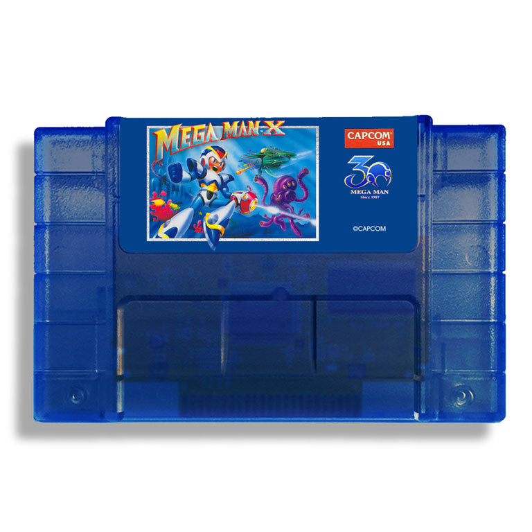 iam8bit-legacy-cartridge-mega-man-x-snes-modul-30th-anniversary image 3