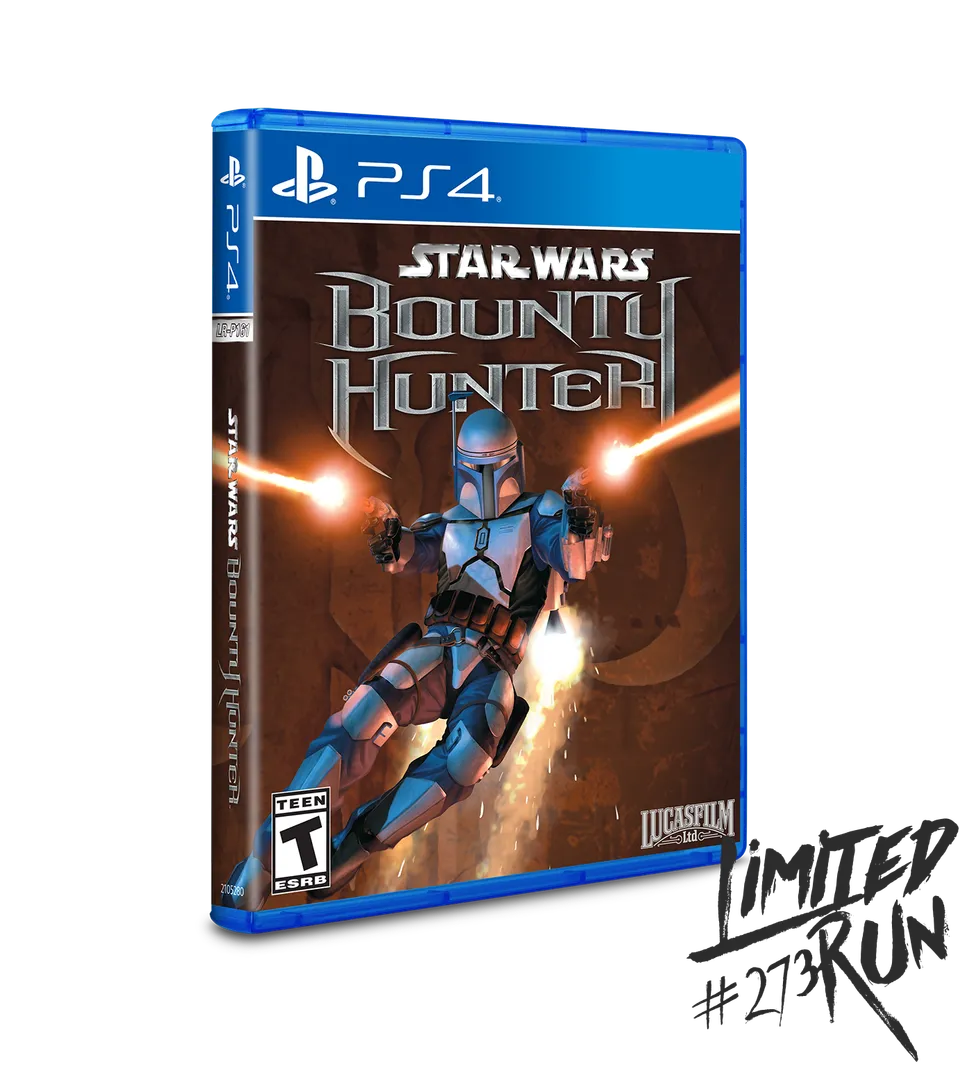 limited-run-star-wars-bounty-hunter-ps4-spiel-disc-jango-fett image 1
