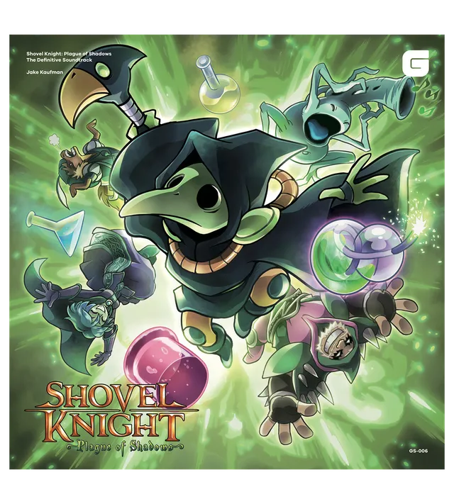 limited-run-shovel-knight-plague-of-shadows-soundtrack-vinyl-lp image 1