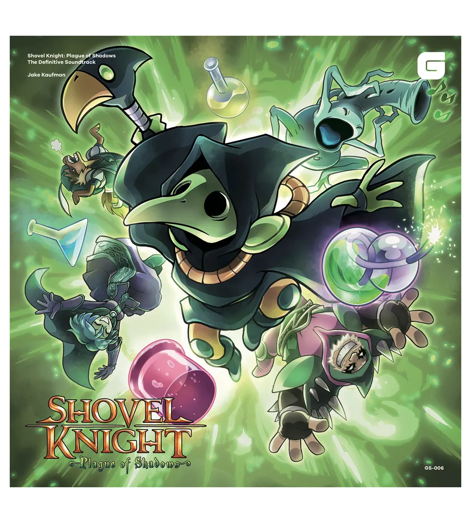 limited-run-shovel-knight-plague-of-shadows-soundtrack-vinyl-lp image 1