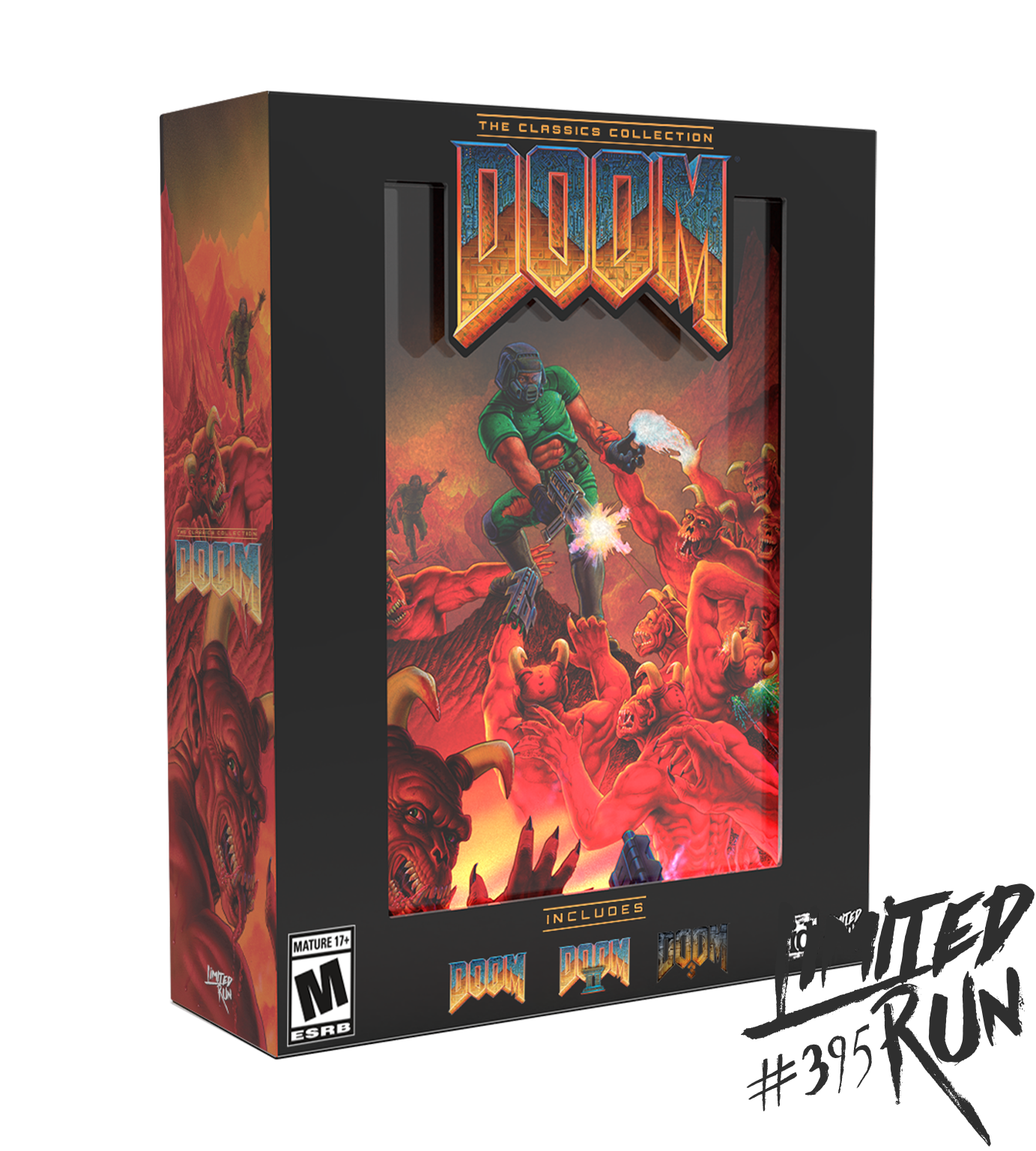 limited-run-395-doom-classics-collection-ps4-shooter-collectors image 1