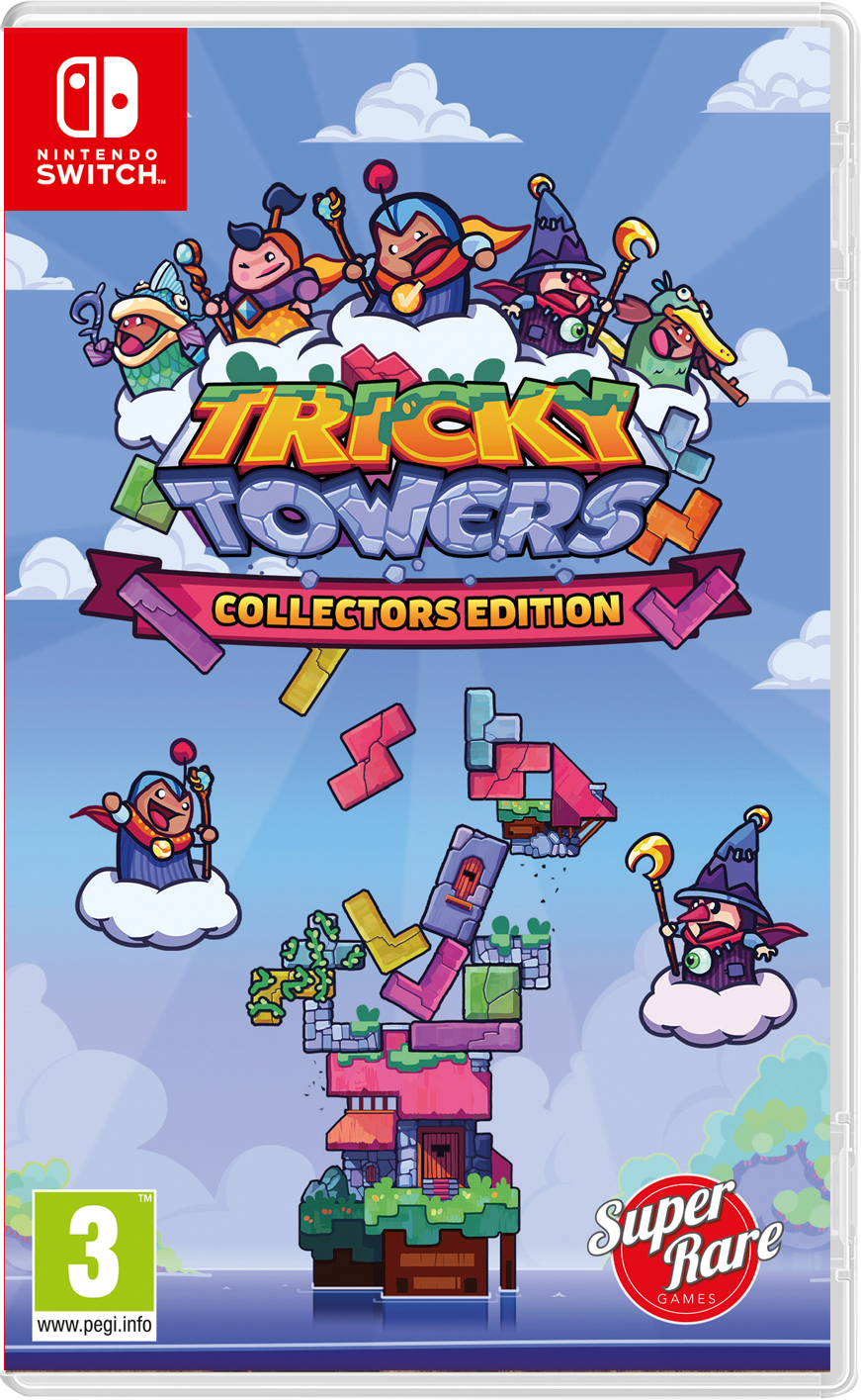 super-rare-games-srg-32-tricky-towers-switch-spiel-sammler-edition-mit-dlc image 1