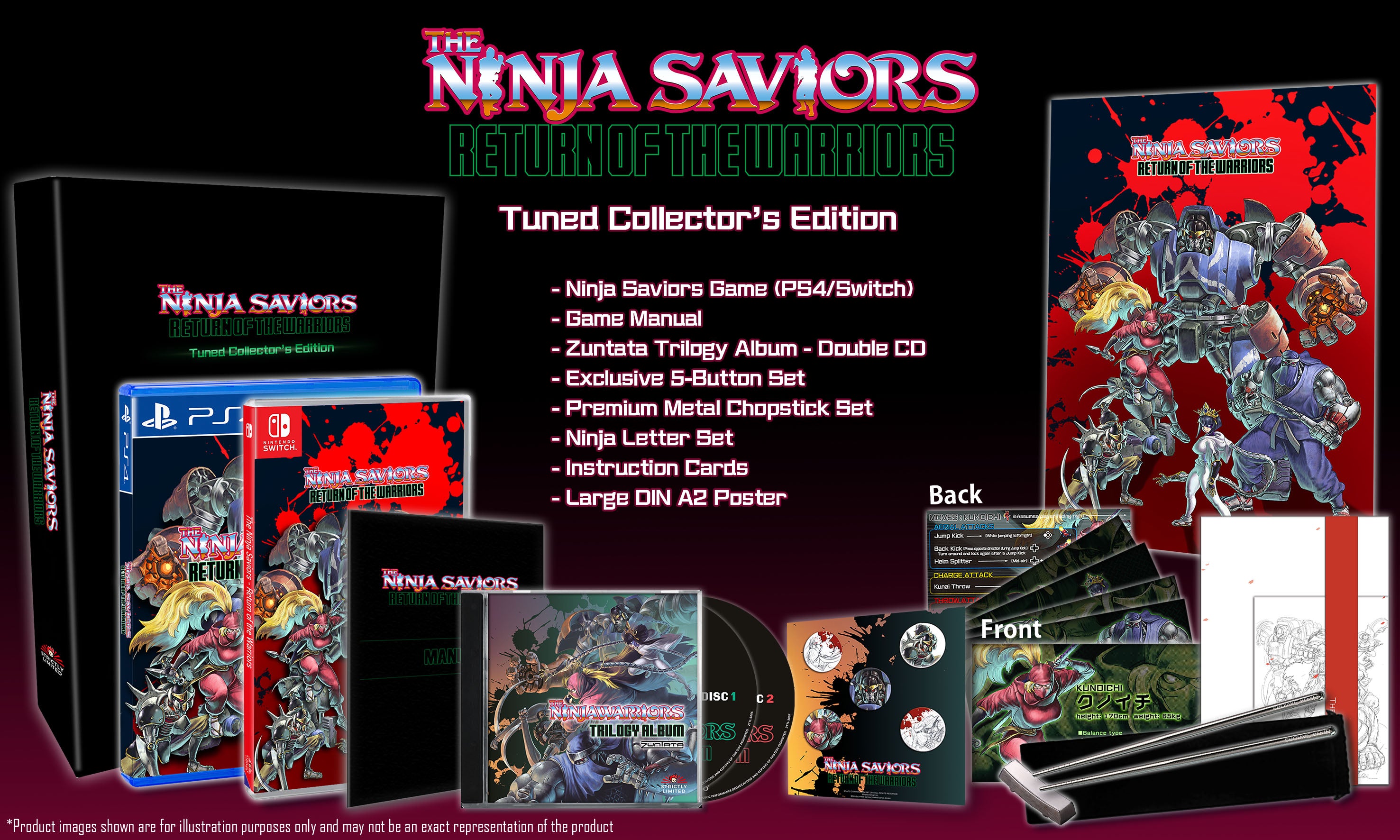 strictly-limited-games-the-ninja-saviors-tuned-collector-s-edition-ps4-spiel image 2