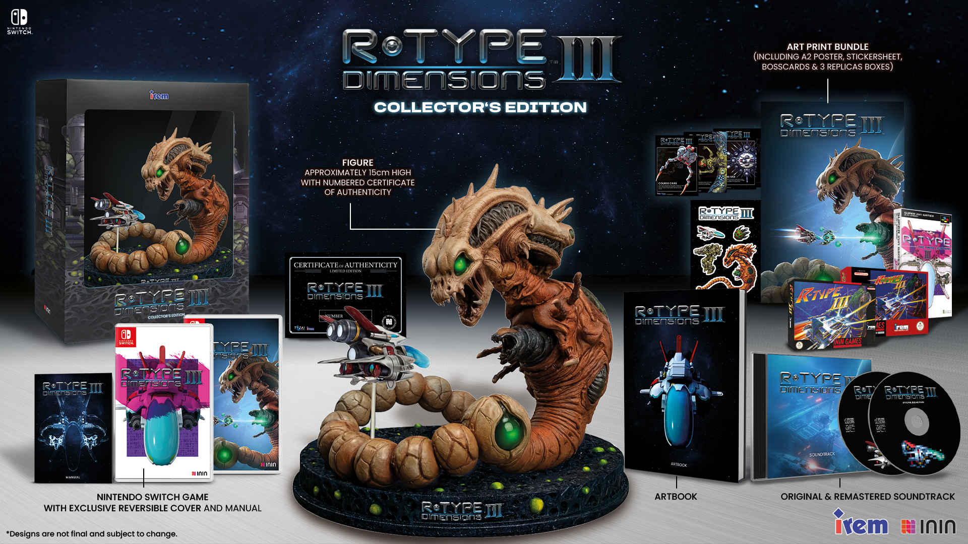 r-type-dimensions-iii-collector-s-edition-switch-spiel-shooter-sehr image 2