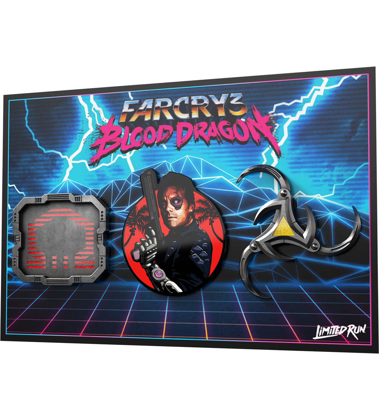 far-cry-3-blood-dragon-pin-set-emaille-pins-metall image 1