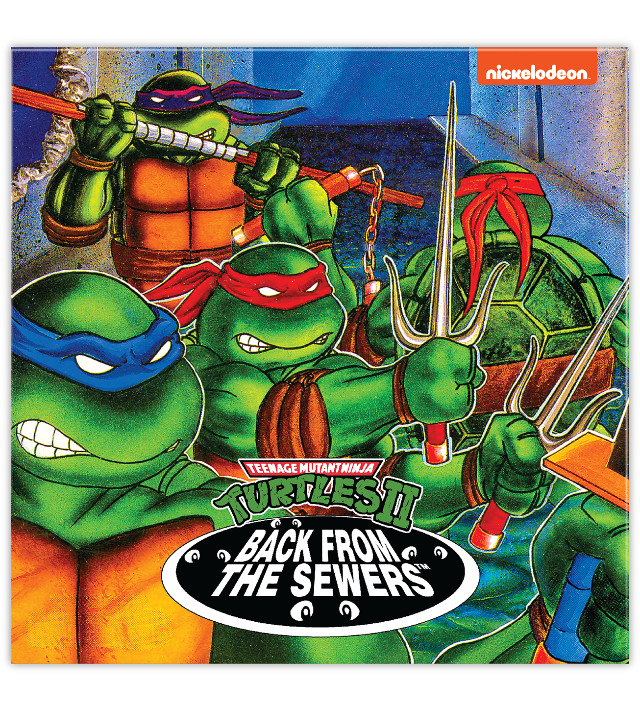 limited-run-tmnt-ii-back-from-sewers-vinyl-green-ooze image 1