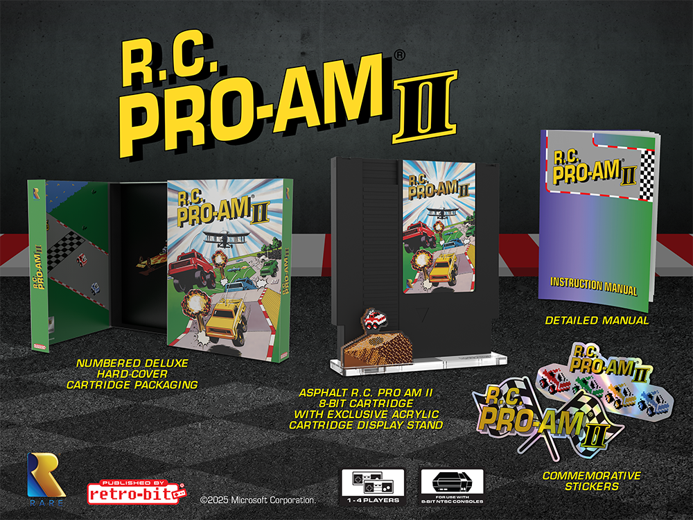 limited-run-r-c-pro-am-ii-collector-s-edition-nes-spiel-24-strecken image 2