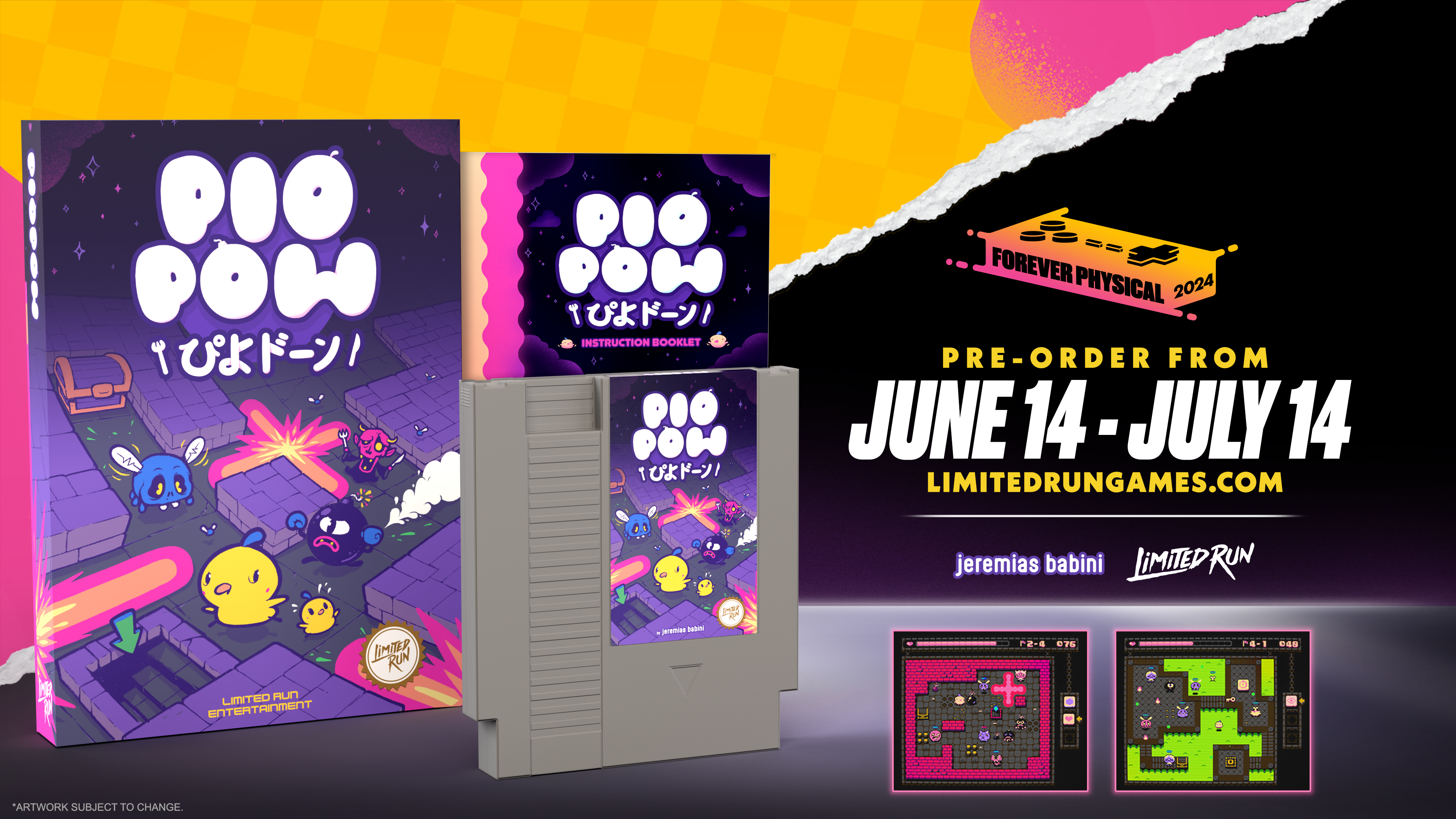 limited-run-games-piopow-nes-modul-standard-edition-roguelite image 4