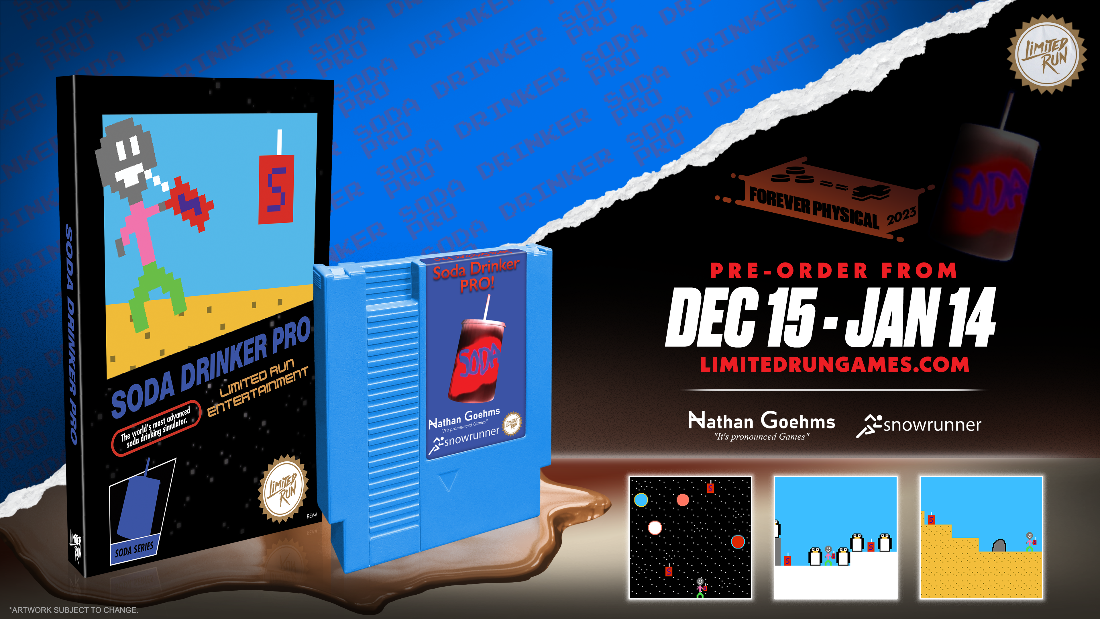 limited-run-soda-drinker-pro-nes-spiel-modul-standard-edition image 3