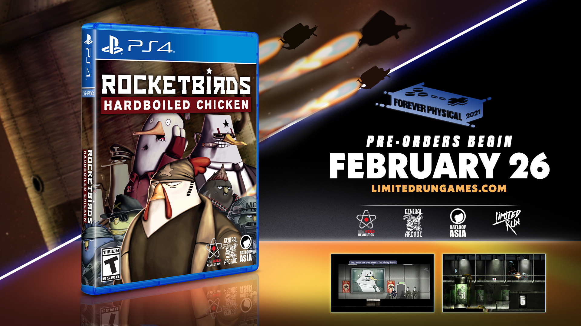 limited-run-391-rocketbirds-hardboiled-chicken-ps4-spiel image 2