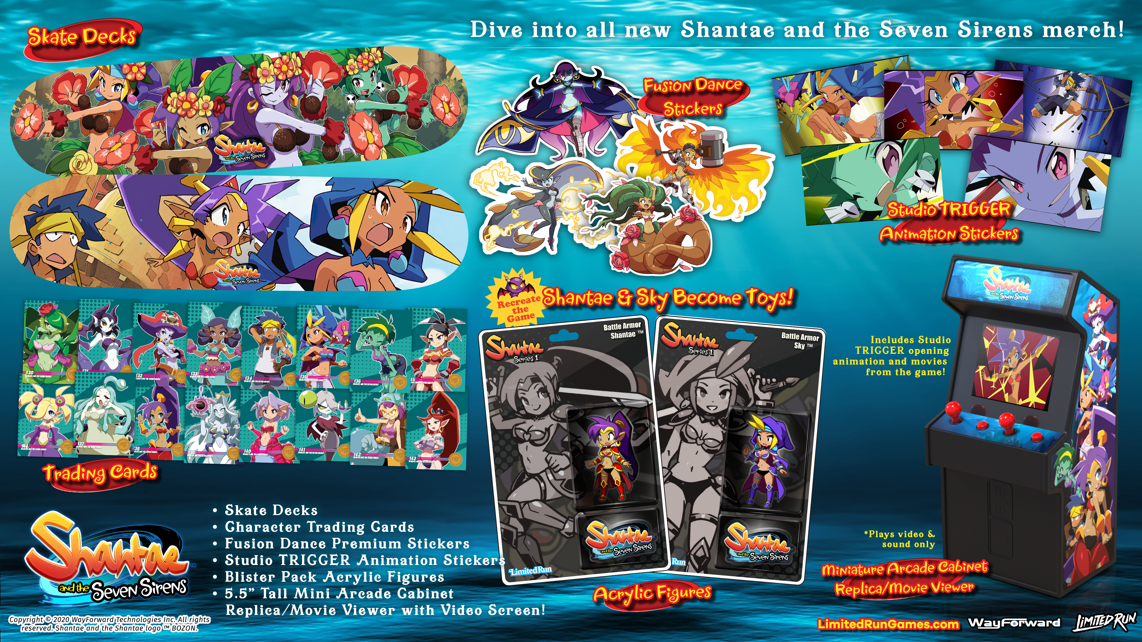 limited-run-shantae-seven-sirens-mini-arcade-cabinet-5-5-zoll image 3