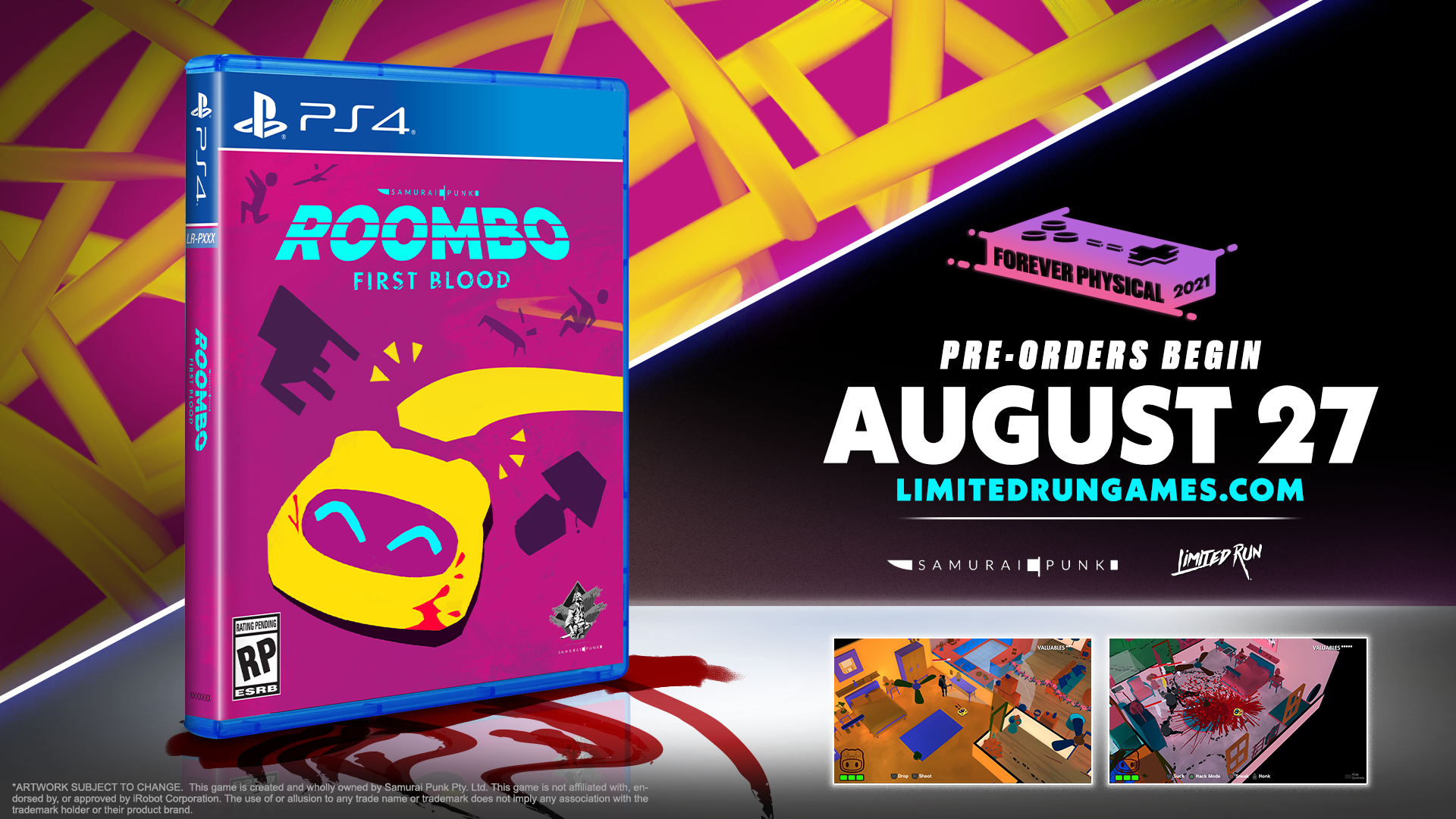 limited-run-roombo-first-blood-ps4-spiel-standard-stealth-action image 2