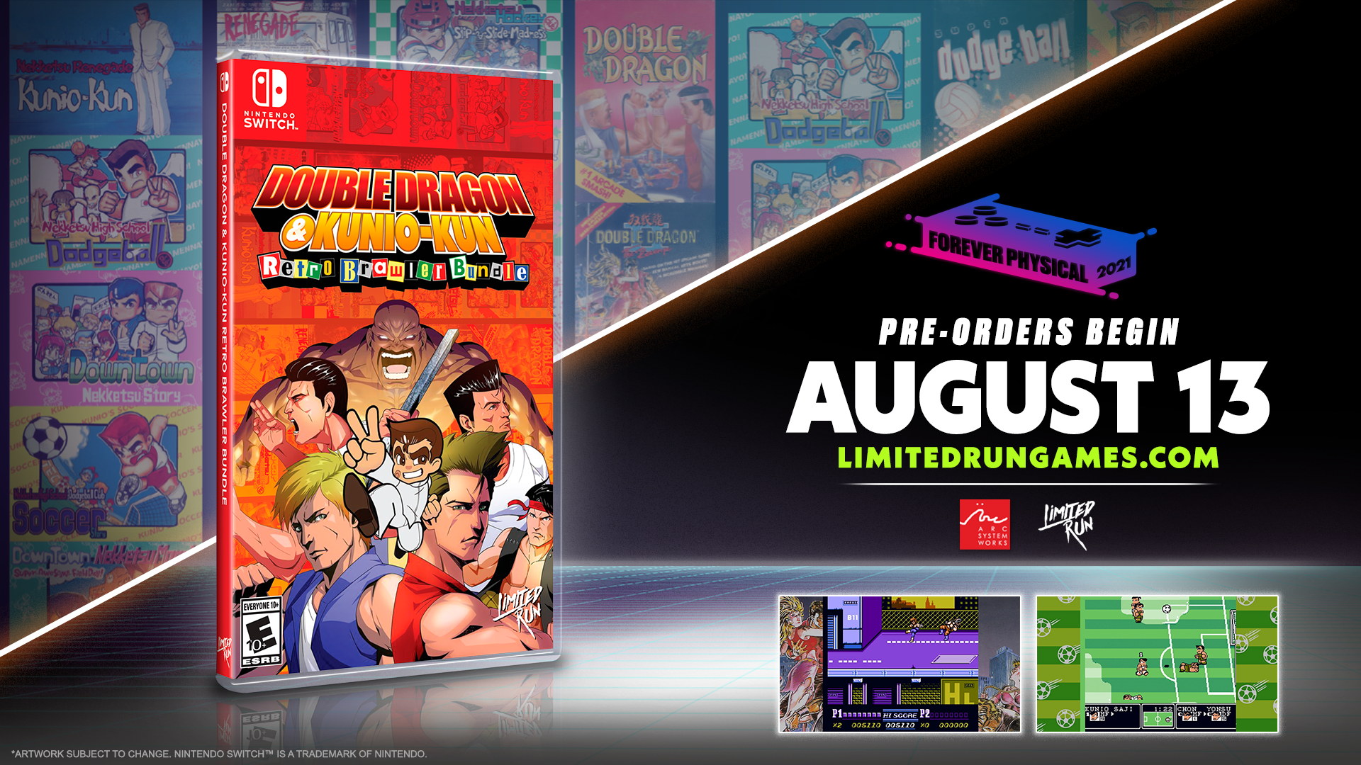 switch-limited-run-115-double-dragon-kunio-kun-bundle-switch-spiel image 2