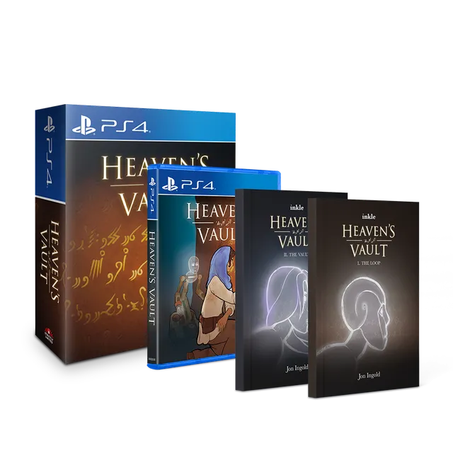 strictly-limited-heaven-s-vault-ps4-spiel-special-edition-buch-bundle image 1