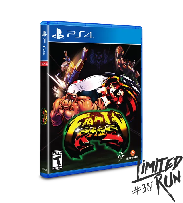 limited-run-games-fight-n-rage-381-ps4-spiel-beat-em-up image 1