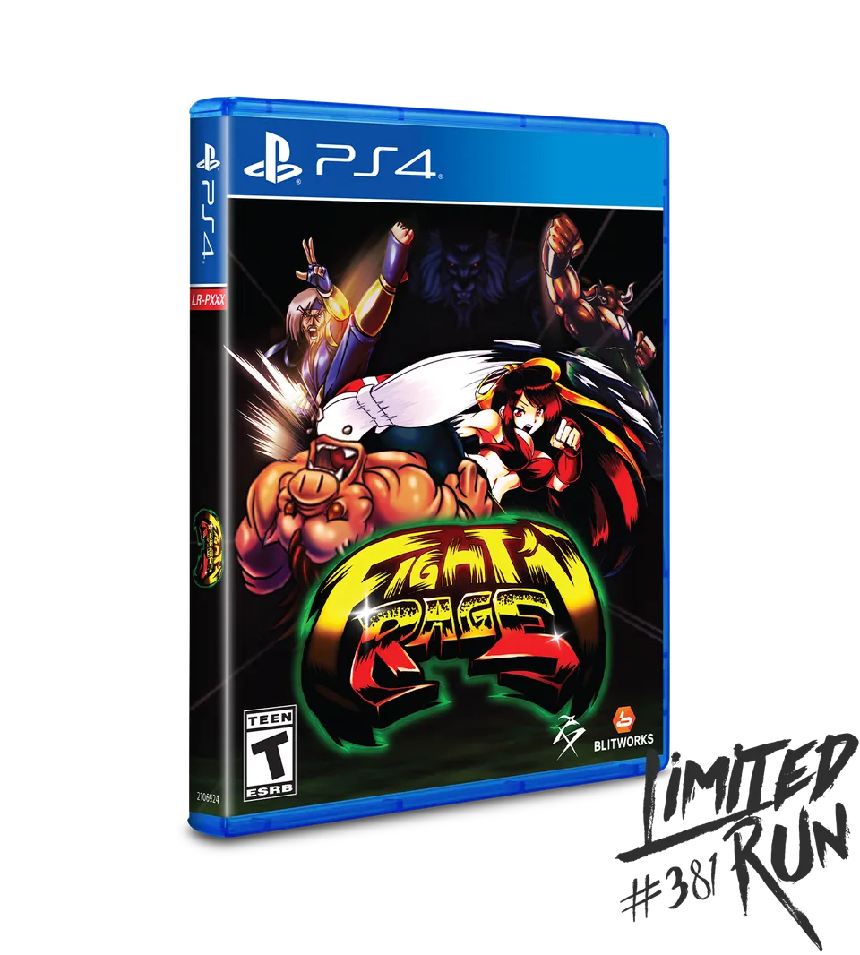 limited-run-games-fight-n-rage-381-ps4-spiel-beat-em-up image 1
