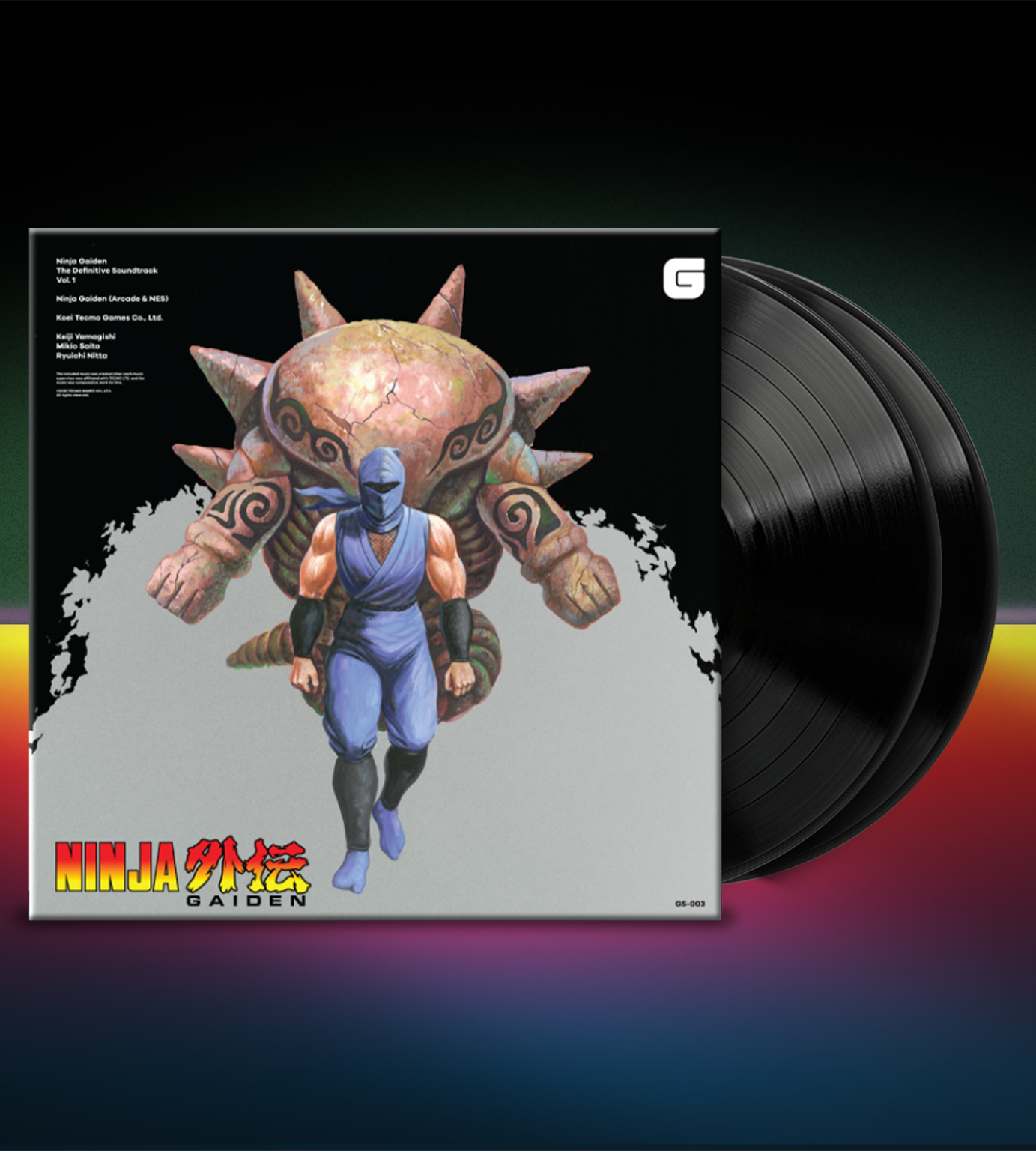 limited-run-ninja-gaiden-vol-1-2lp-vinyl-soundtrack-nes image 2