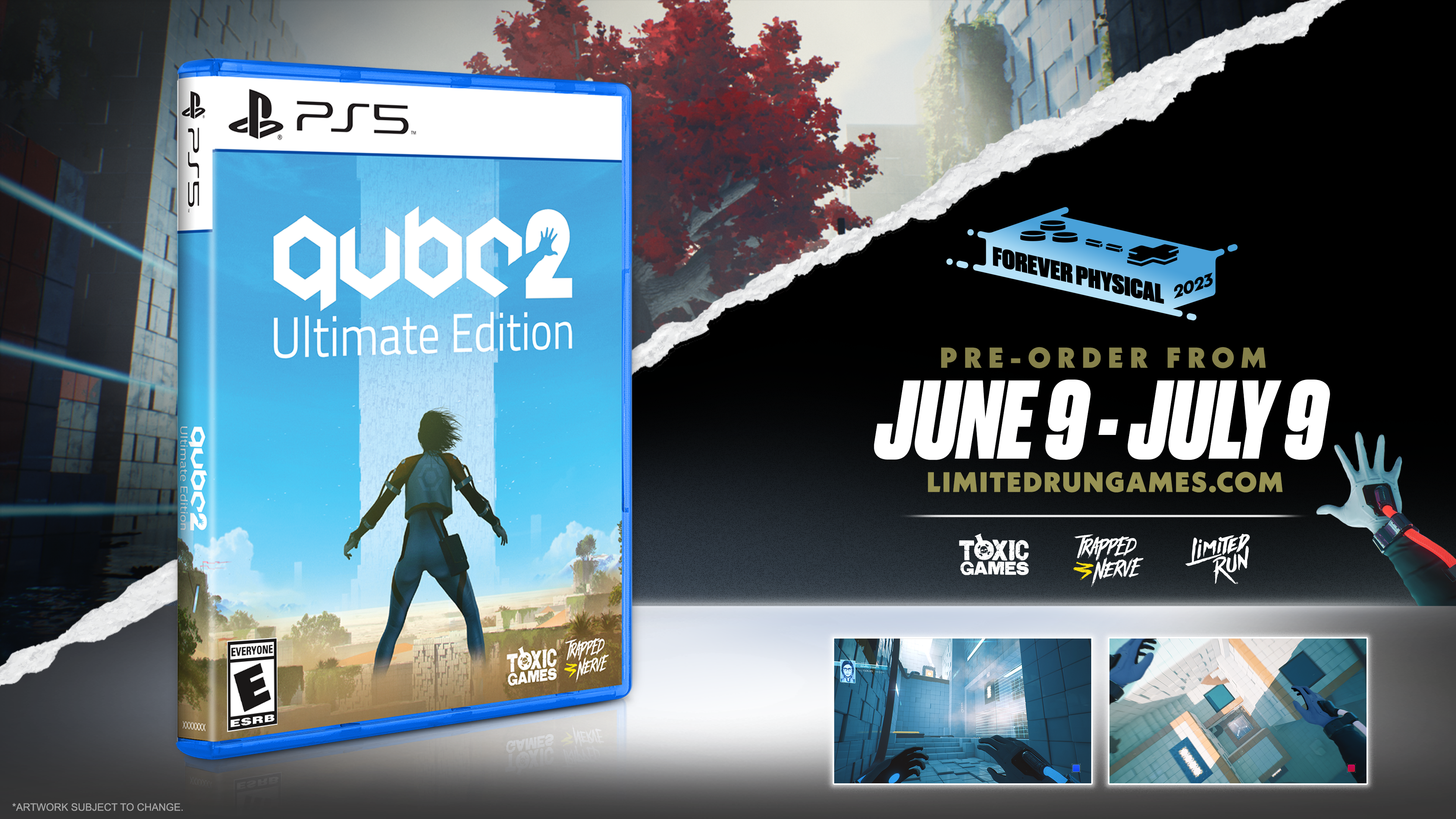 limited-run-q-u-b-e-2-ps5-spiel-ultimate-edition-puzzle image 3