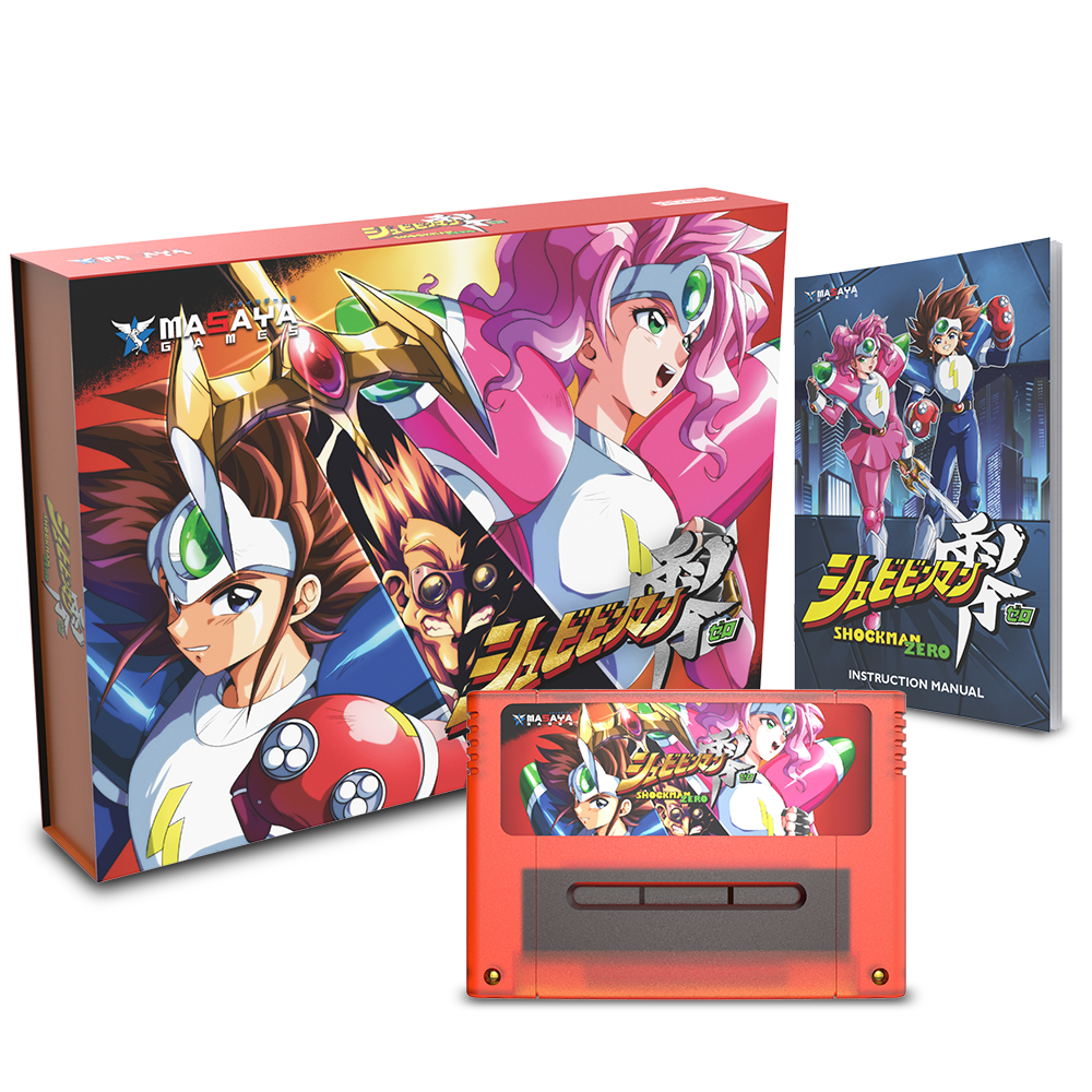 strictly-limited-shockman-zero-snes-modul-pal-limited-edition-action image 1