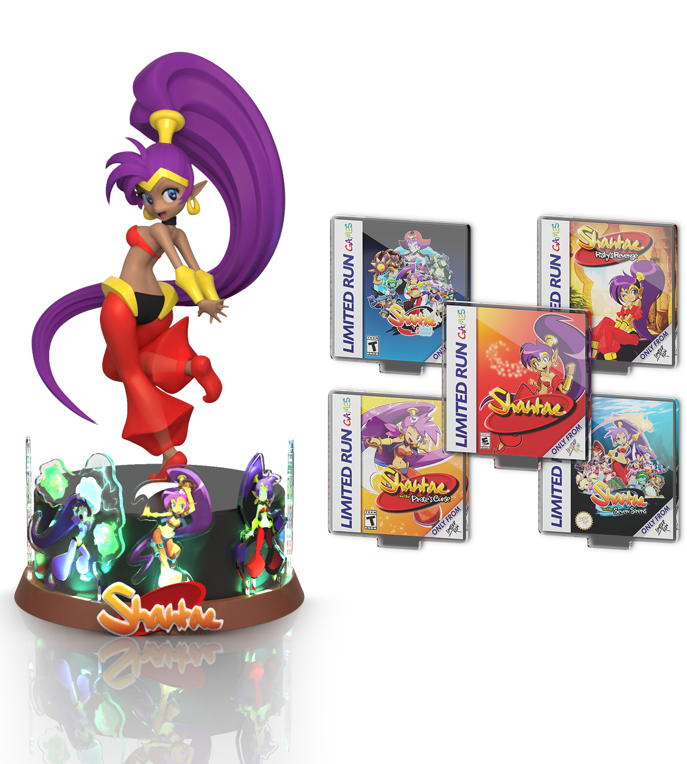 limited-run-shantae-20th-anniversary-statue-figur-bundle image 2