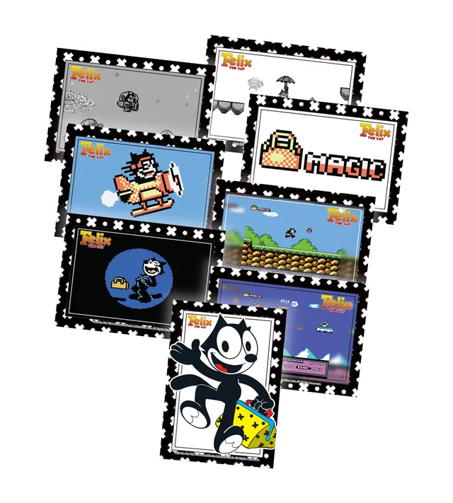 limited-run-felix-the-cat-trading-card-set-sammelkarten-sammler-edition image 1