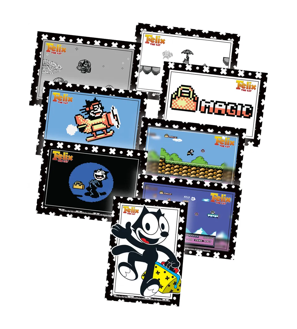 limited-run-felix-the-cat-trading-card-set-sammelkarten-sammler-edition image 1